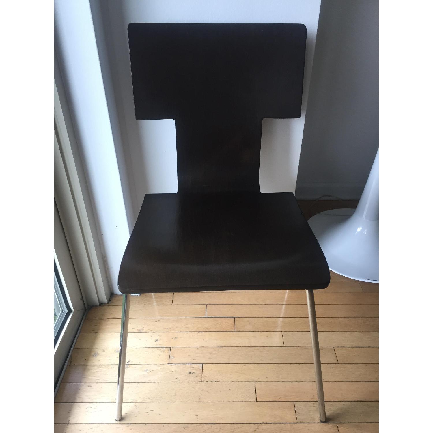 West Elm T-Dining Chair - 6 Available - image-1
