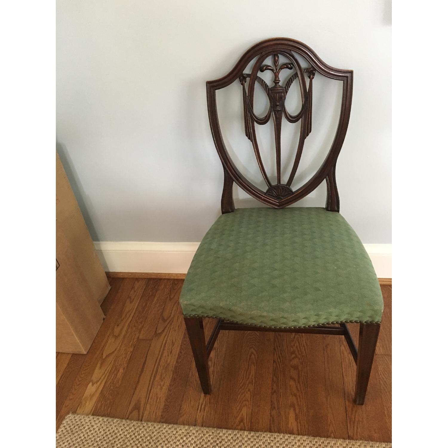 Antique Dining Chairs - Set of 6 - image-1
