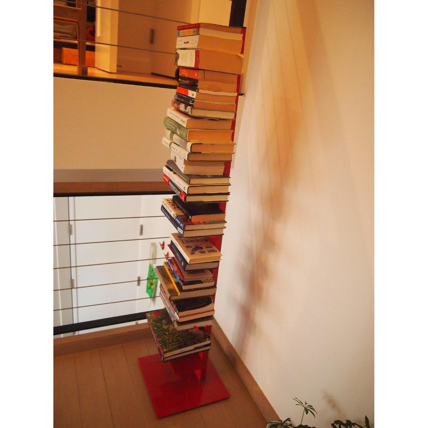CB2 Red Bookshelf - image-2