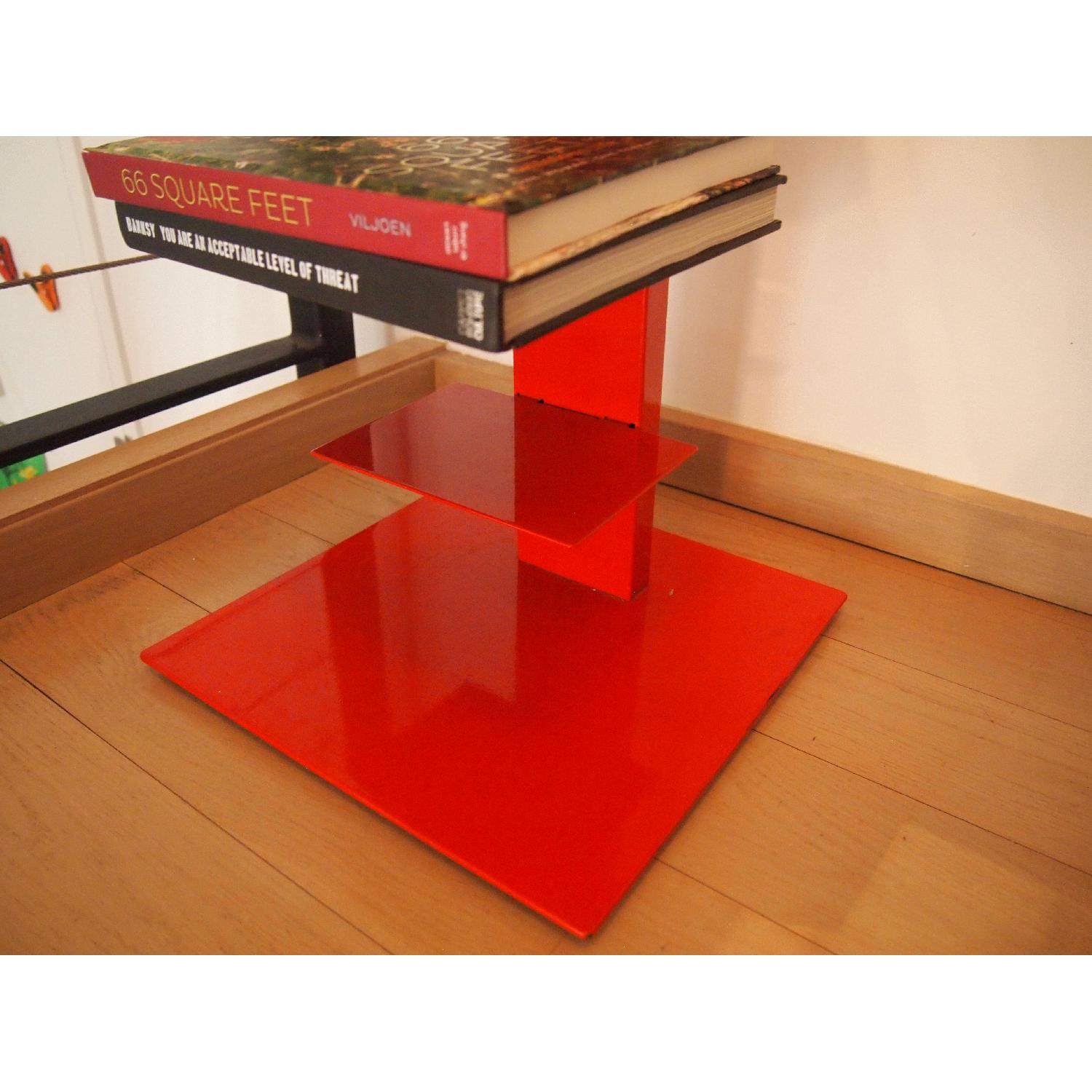 CB2 Red Bookshelf - image-4