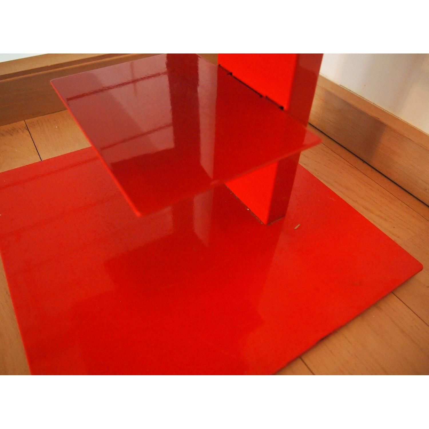 CB2 Red Bookshelf - image-5