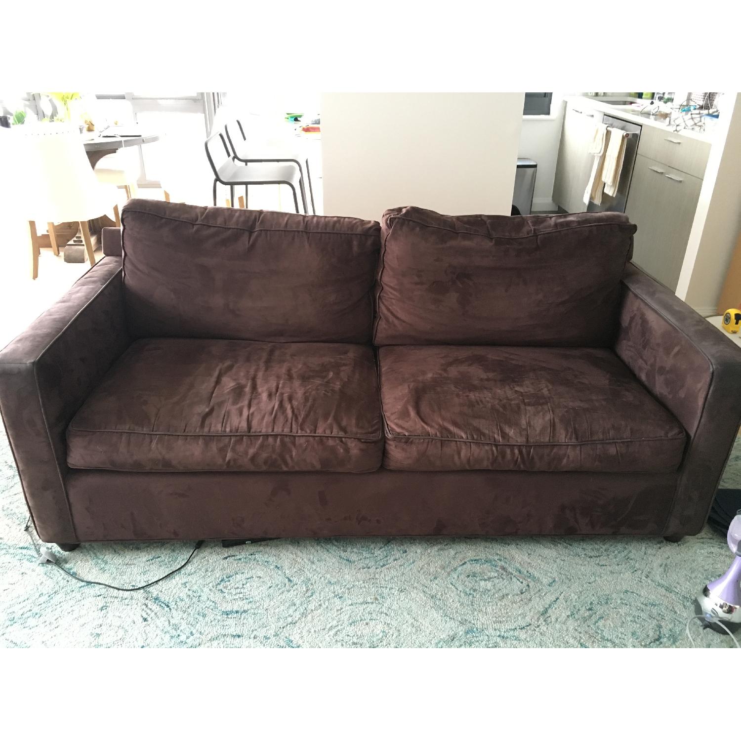 Crate & Barrel Troy Couch - image-1