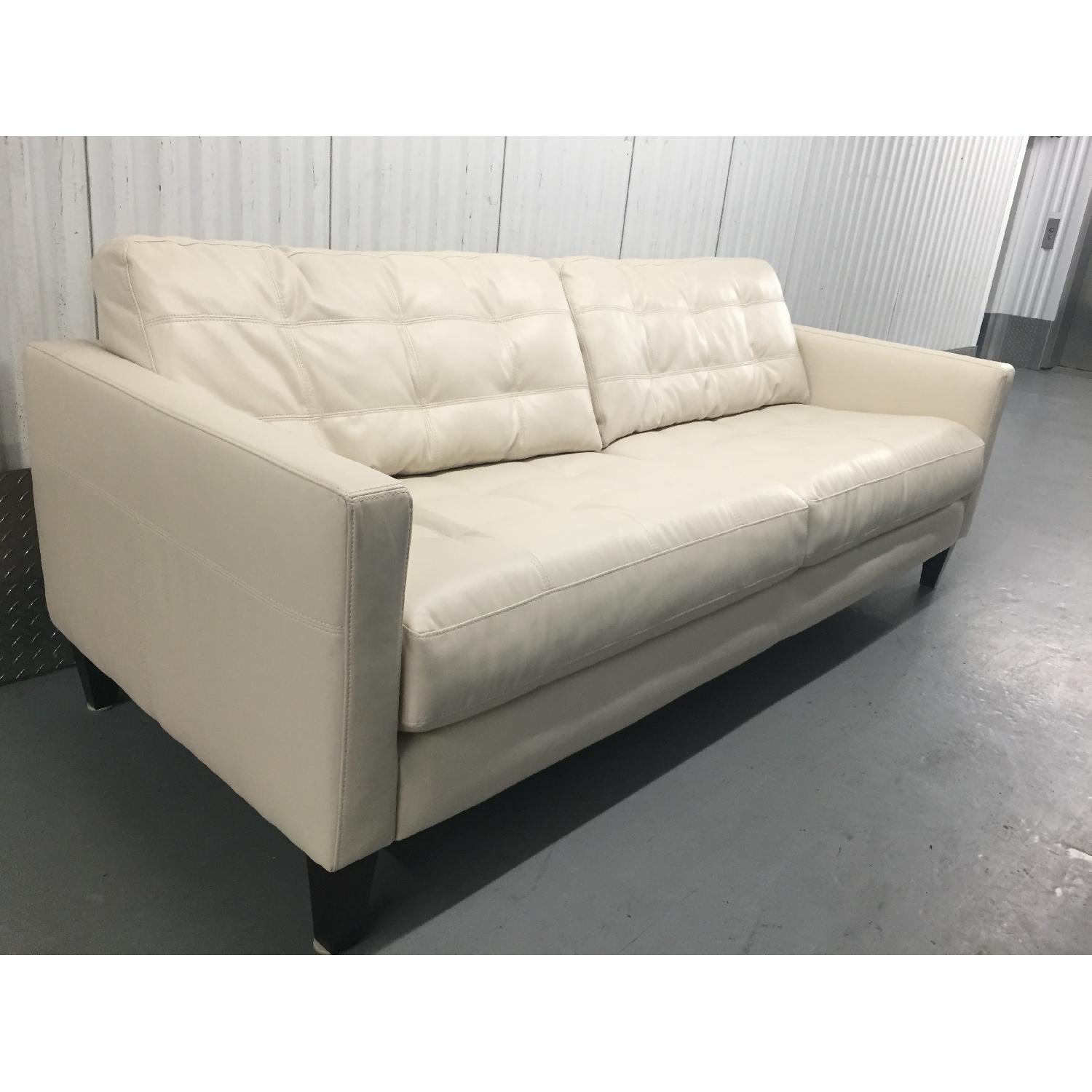 Albany Industries Leather Sofa - image-6