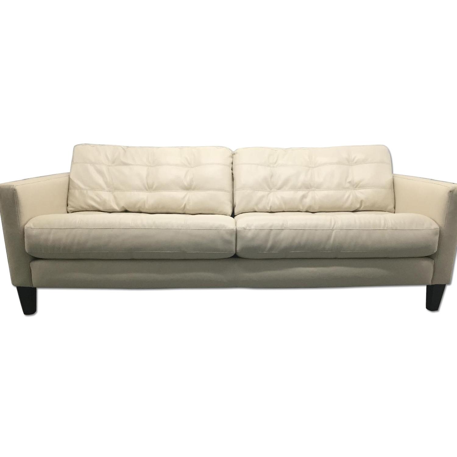 Albany Industries Leather Sofa - image-0