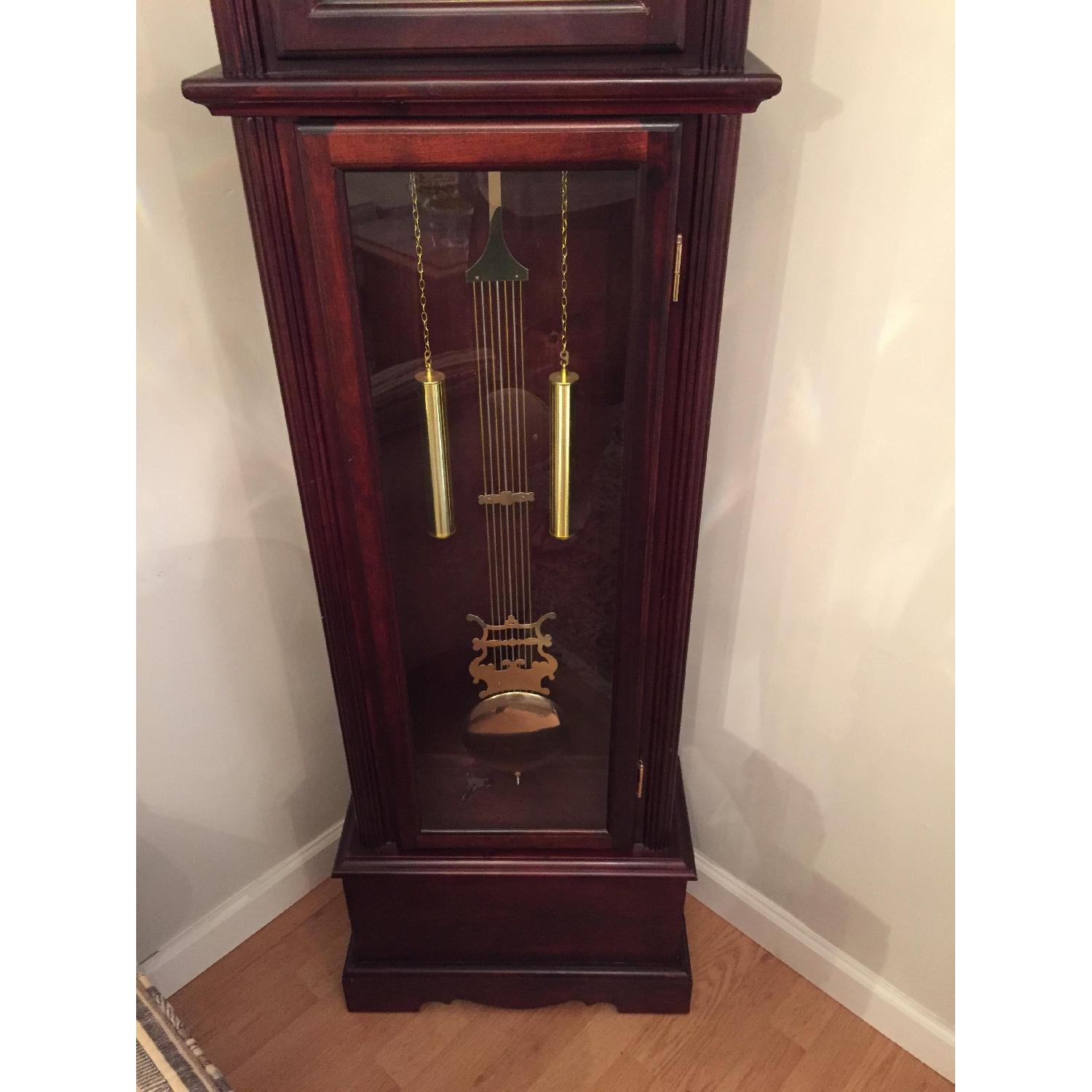 Grand Father Clock w/ Chime & Manual Winding w/ Key - image-3