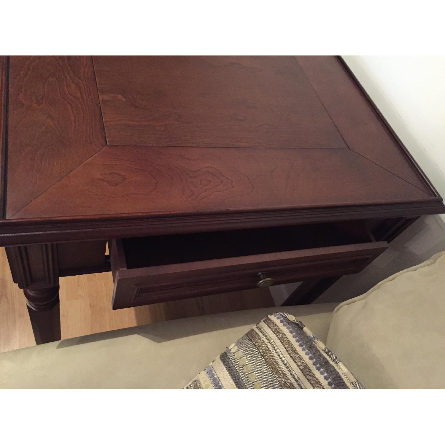 Table w/ Built In Chess & Checkers Game Boards - image-3