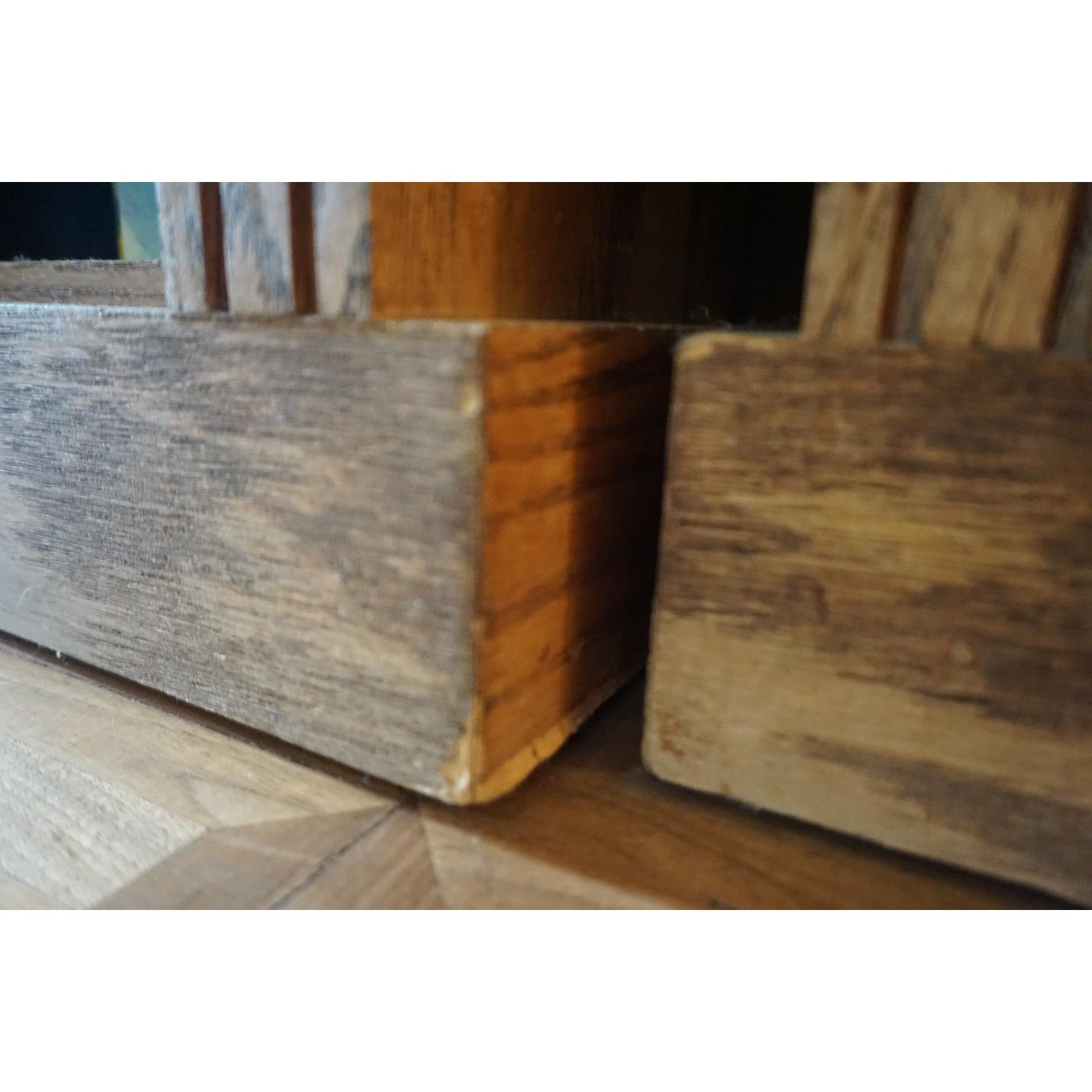 Gothic Cabinet Craft Solid Oak Wood Bookcases - Set of 3 - image-7