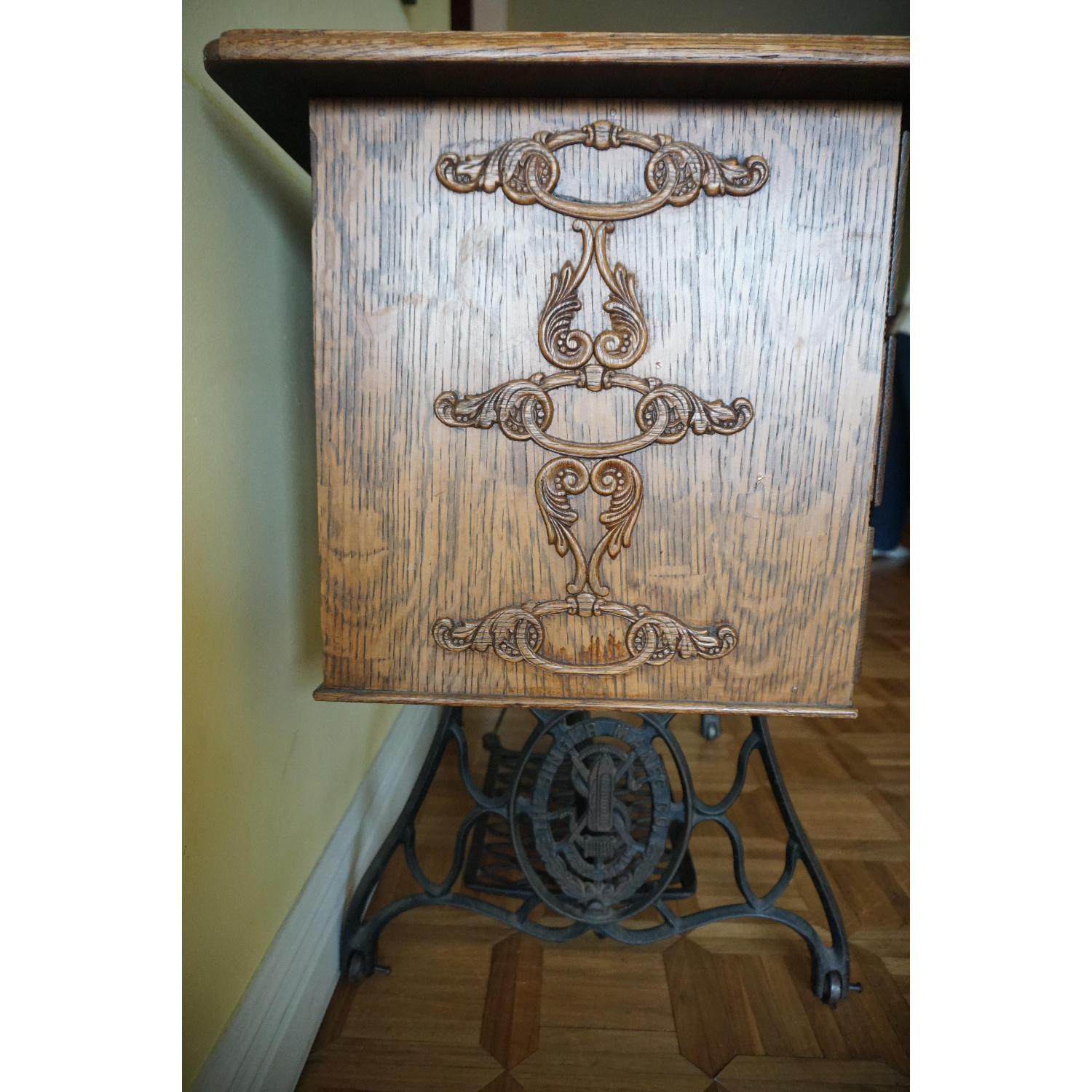 1903 Singer Sewing Machine Table - image-8