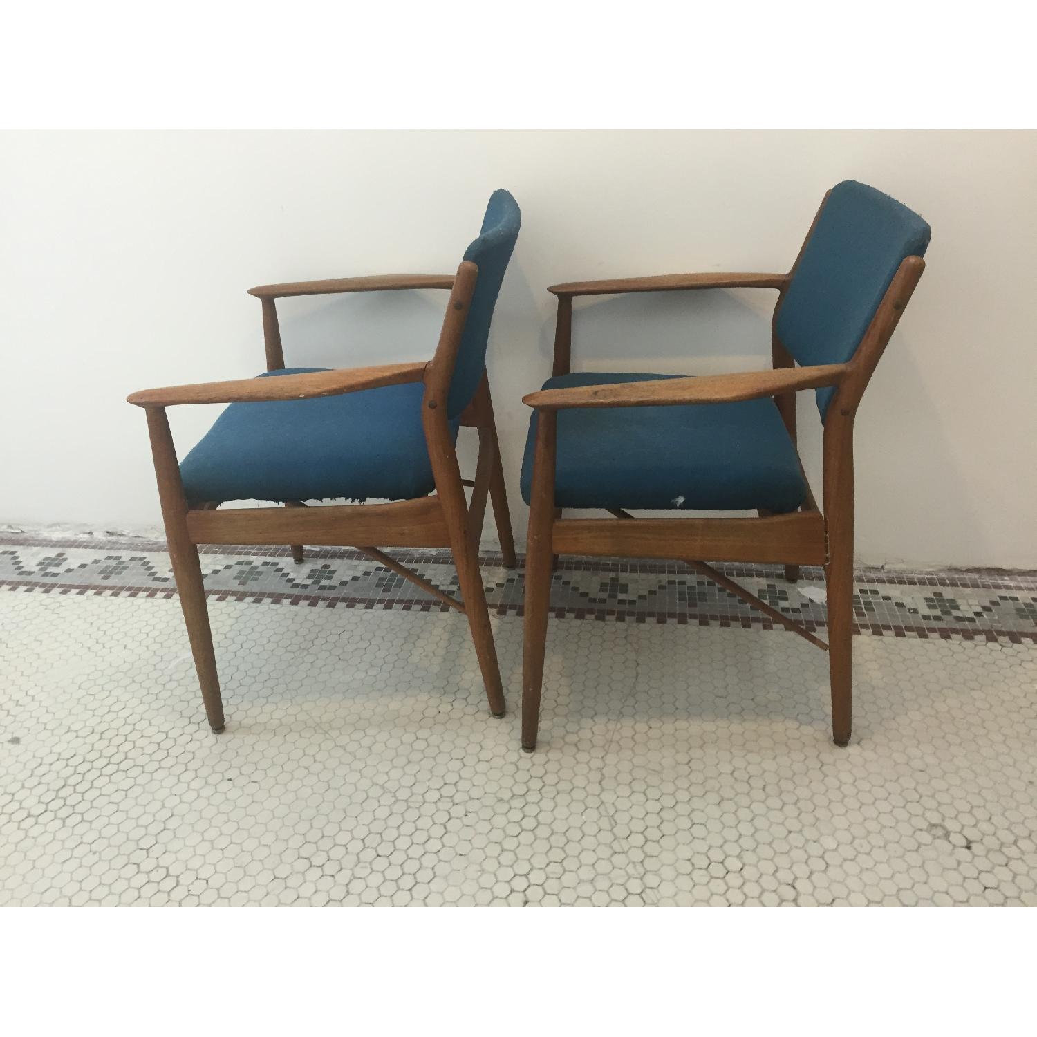 Arne Vodder Danish Mid Century Chairs - Pair - image-2