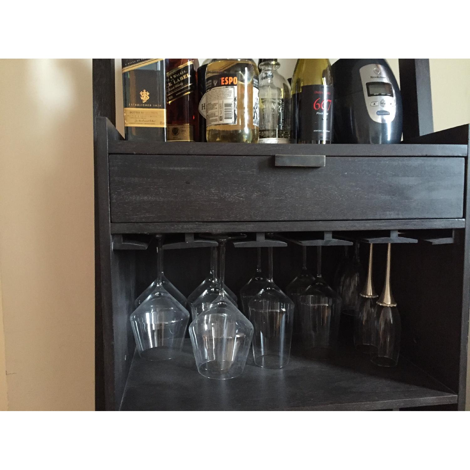 Crate & Barrel Bar Stand - image-3