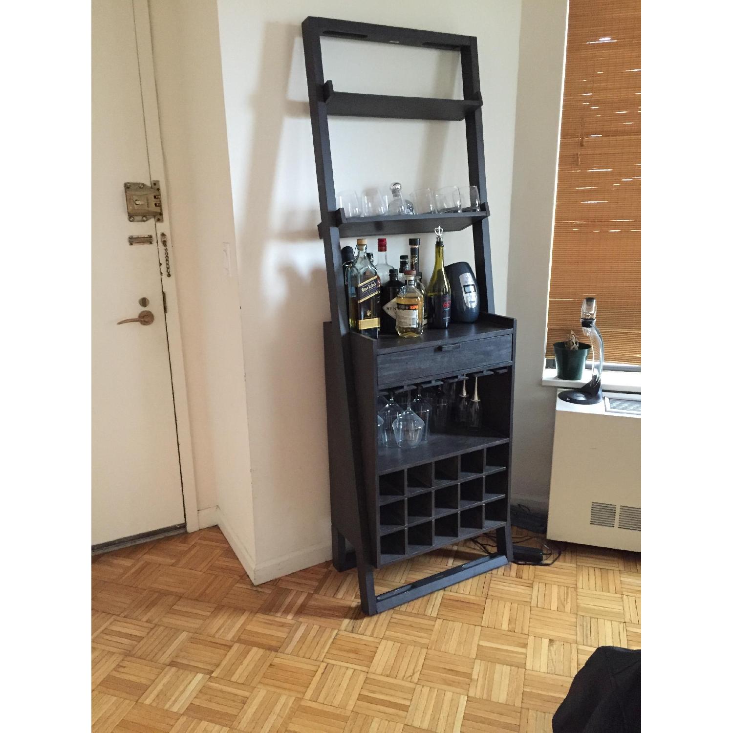 Crate & Barrel Bar Stand - image-4
