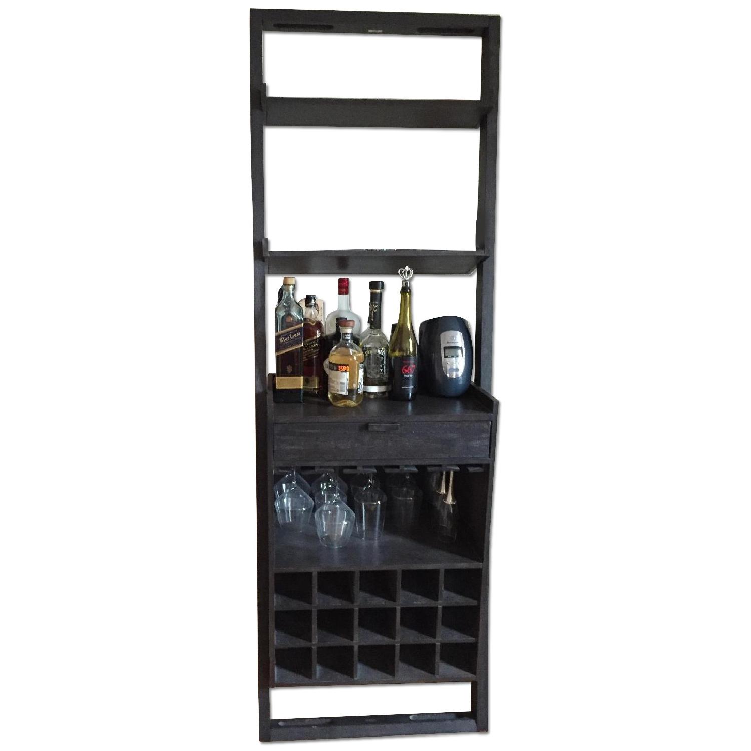 Crate & Barrel Bar Stand - image-0