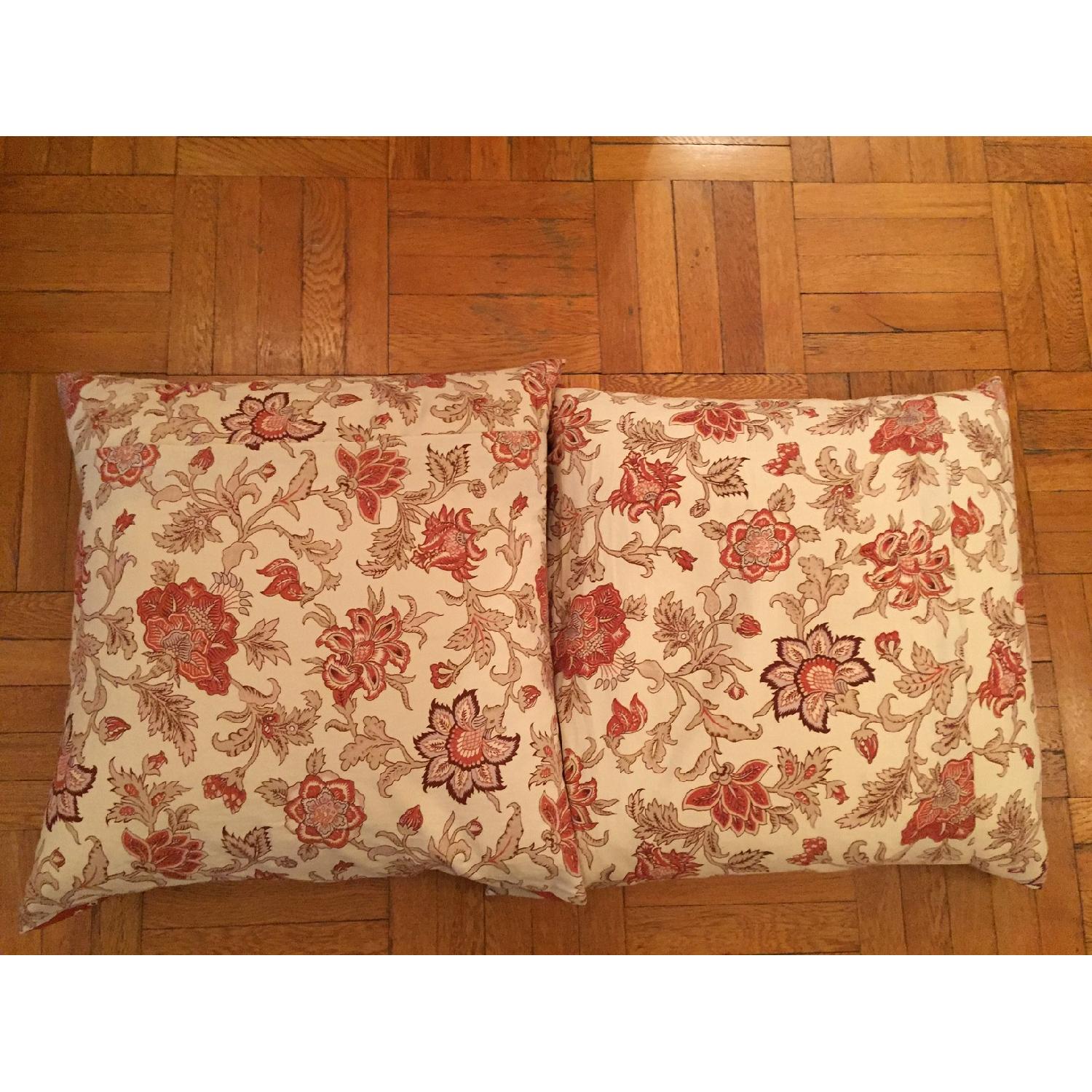Pottery Barn Large Decorative Pillows - Pair - image-2