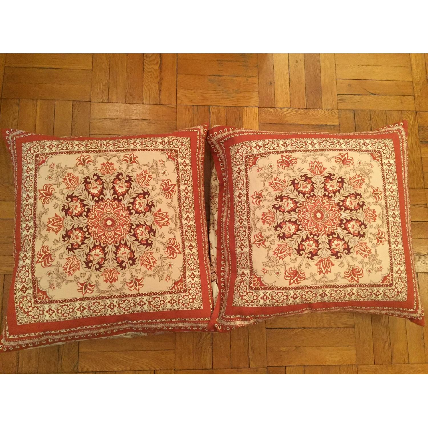 Pottery Barn Large Decorative Pillows - Pair - image-3