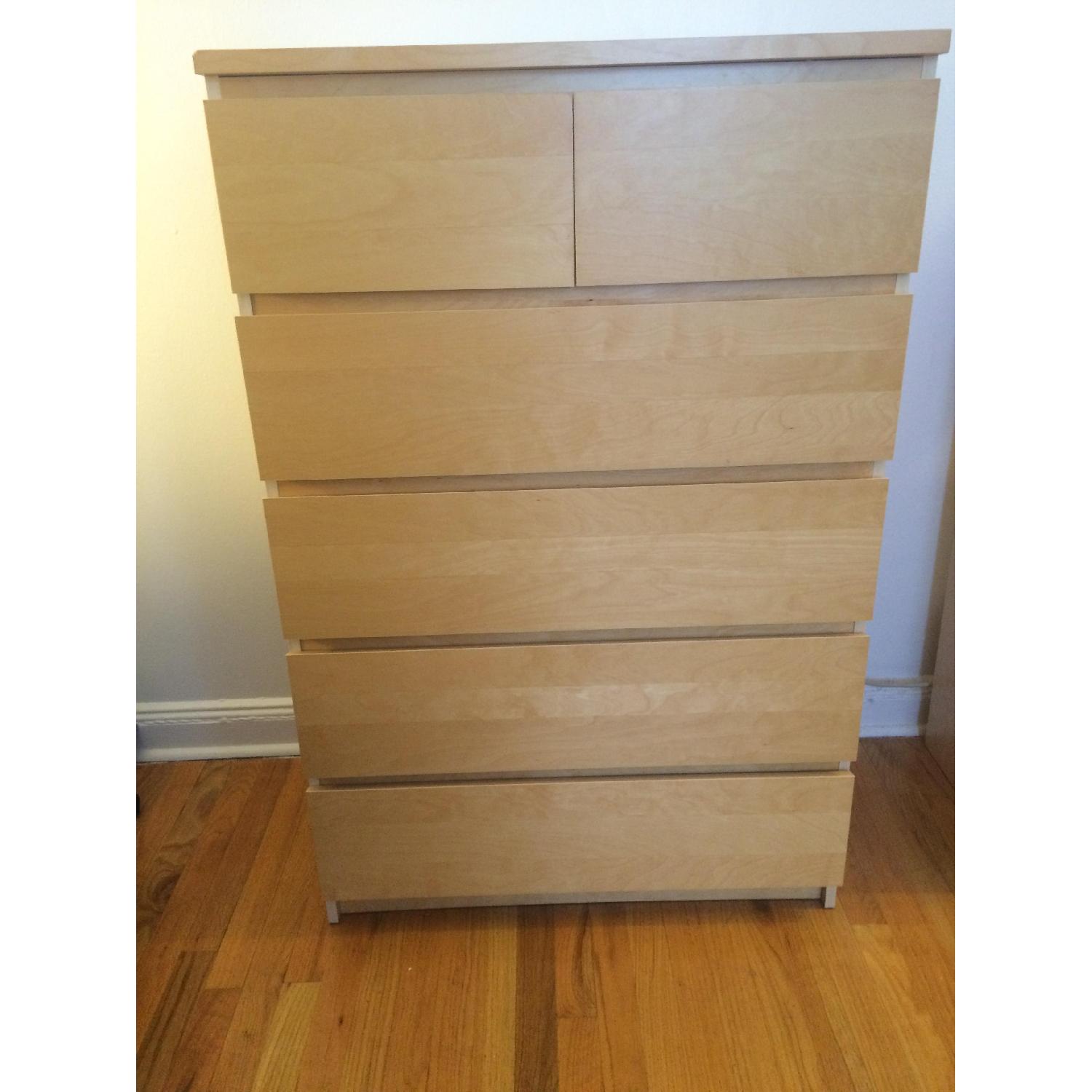 Ikea Malm 6-Drawer Dresser - image-1