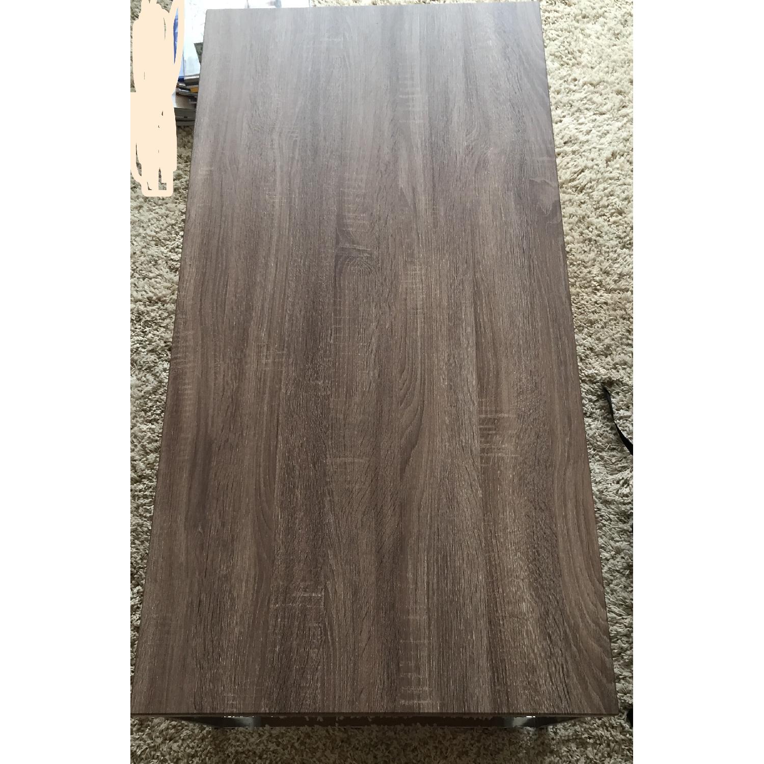 Light Brown Coffee Table - image-1