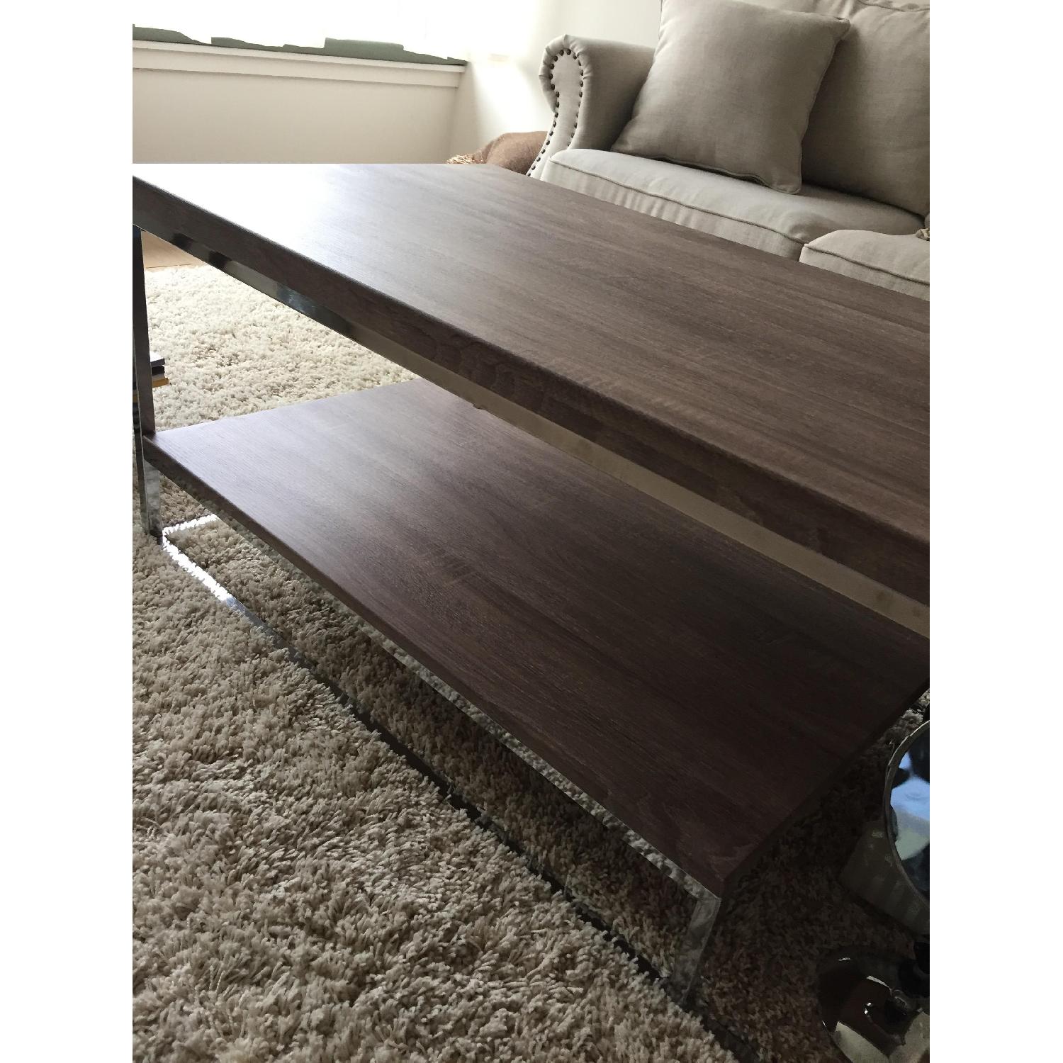 Light Brown Coffee Table - image-2