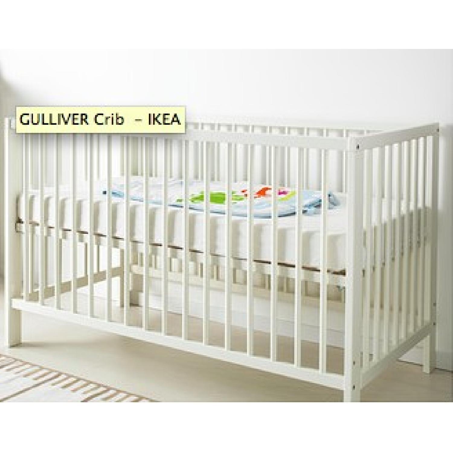 Ikea Gulliver Convertible Crib AptDeco