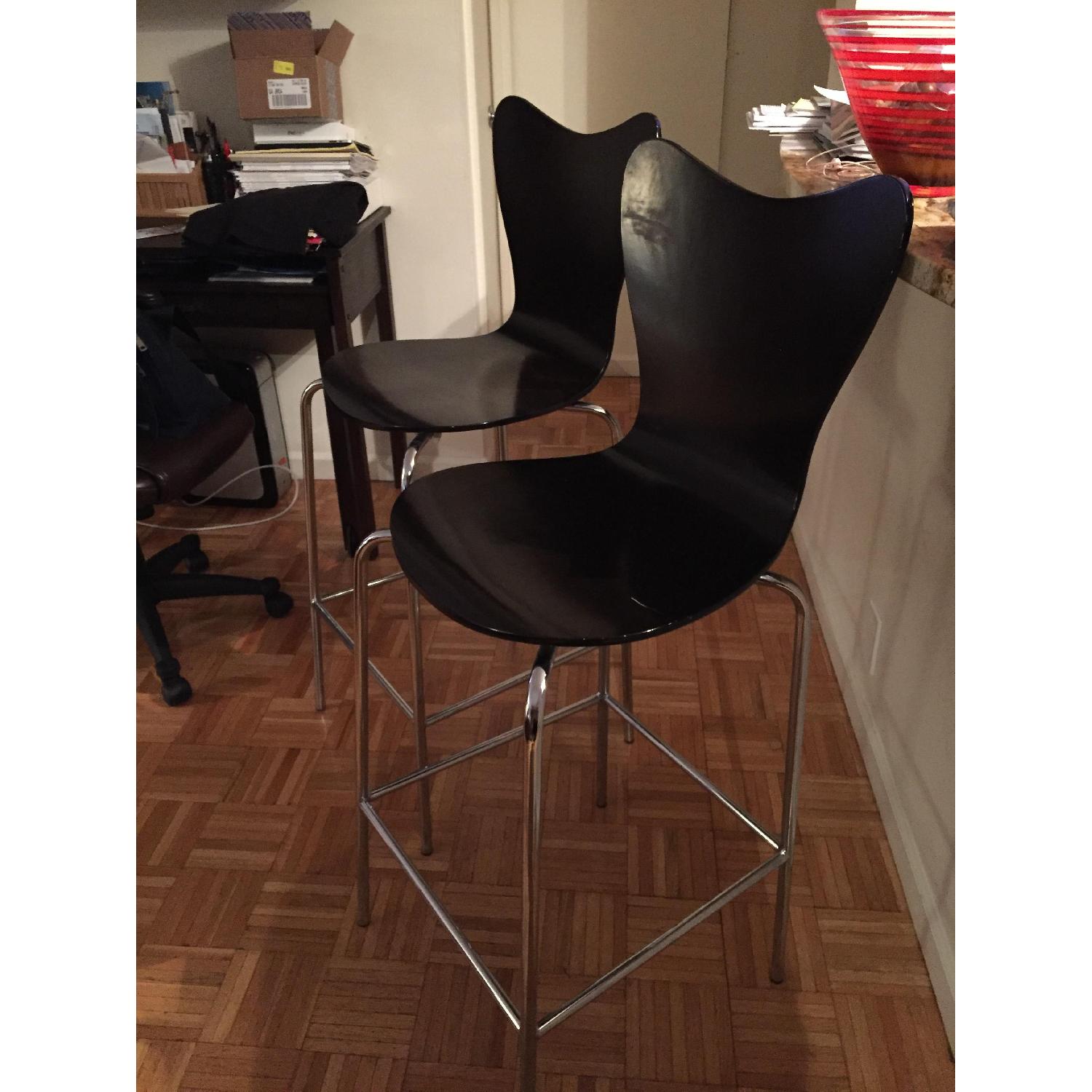 West Elm Bar Stools - 2 Available - image-1