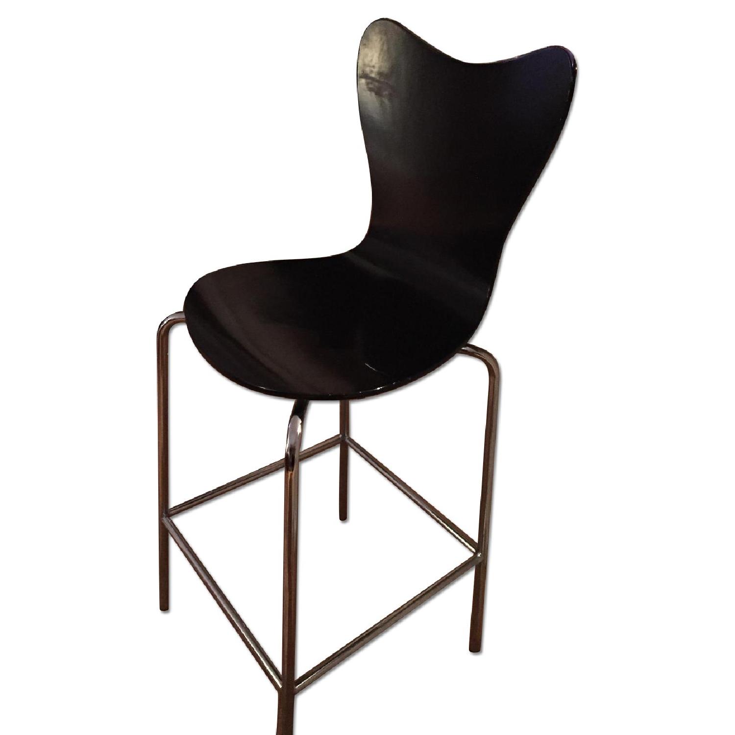 West Elm Bar Stools - 2 Available - image-0