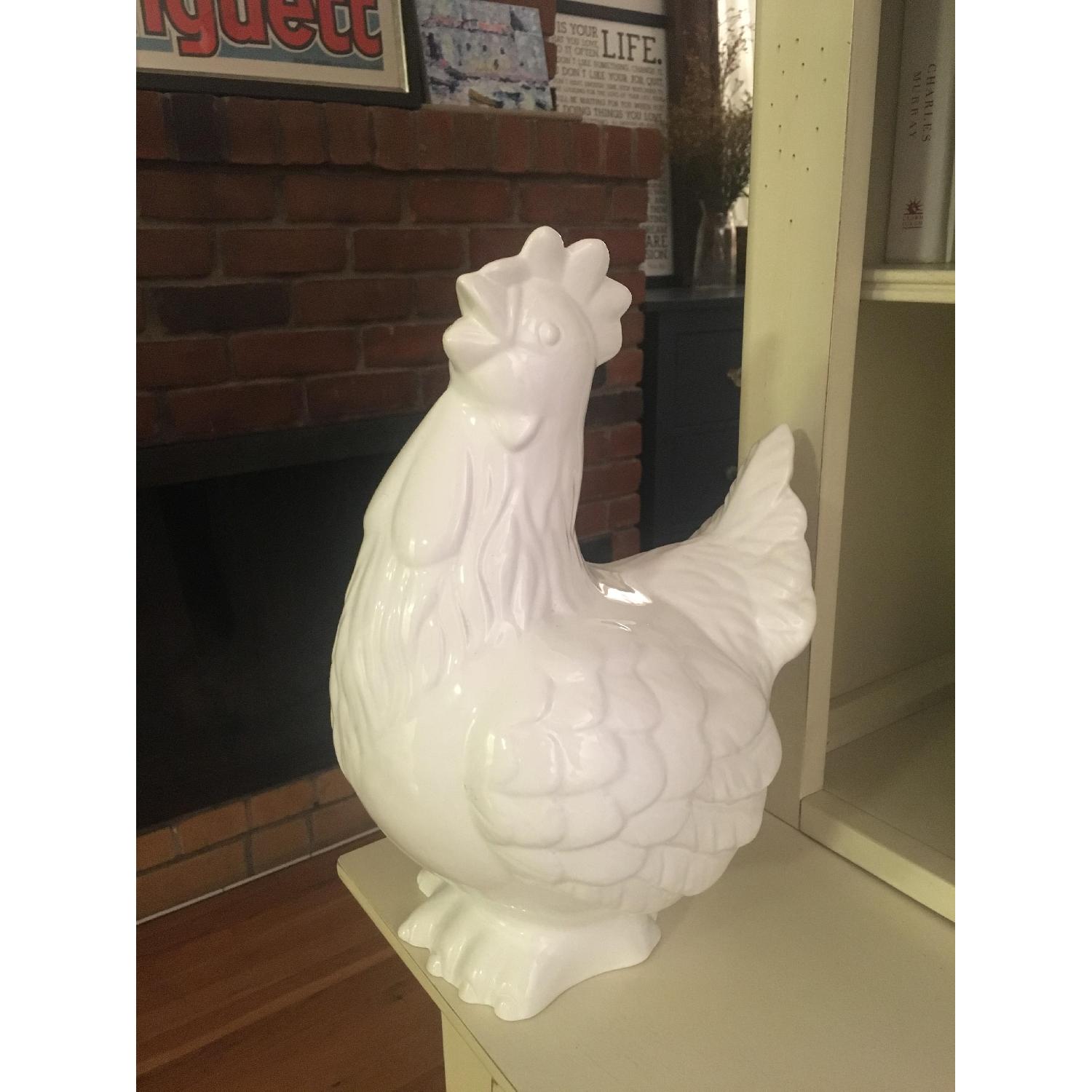 Macy's Accent Porcelain Rooster - image-1
