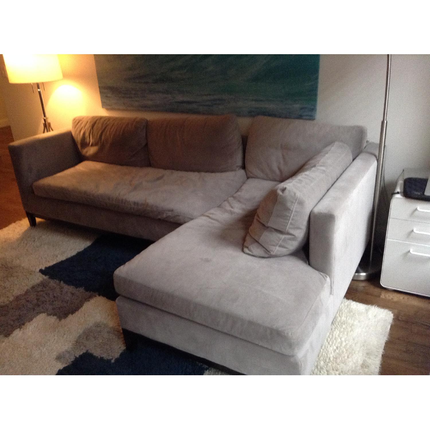 West Elm Blake Sectional Sofa w/ Chaise - image-4