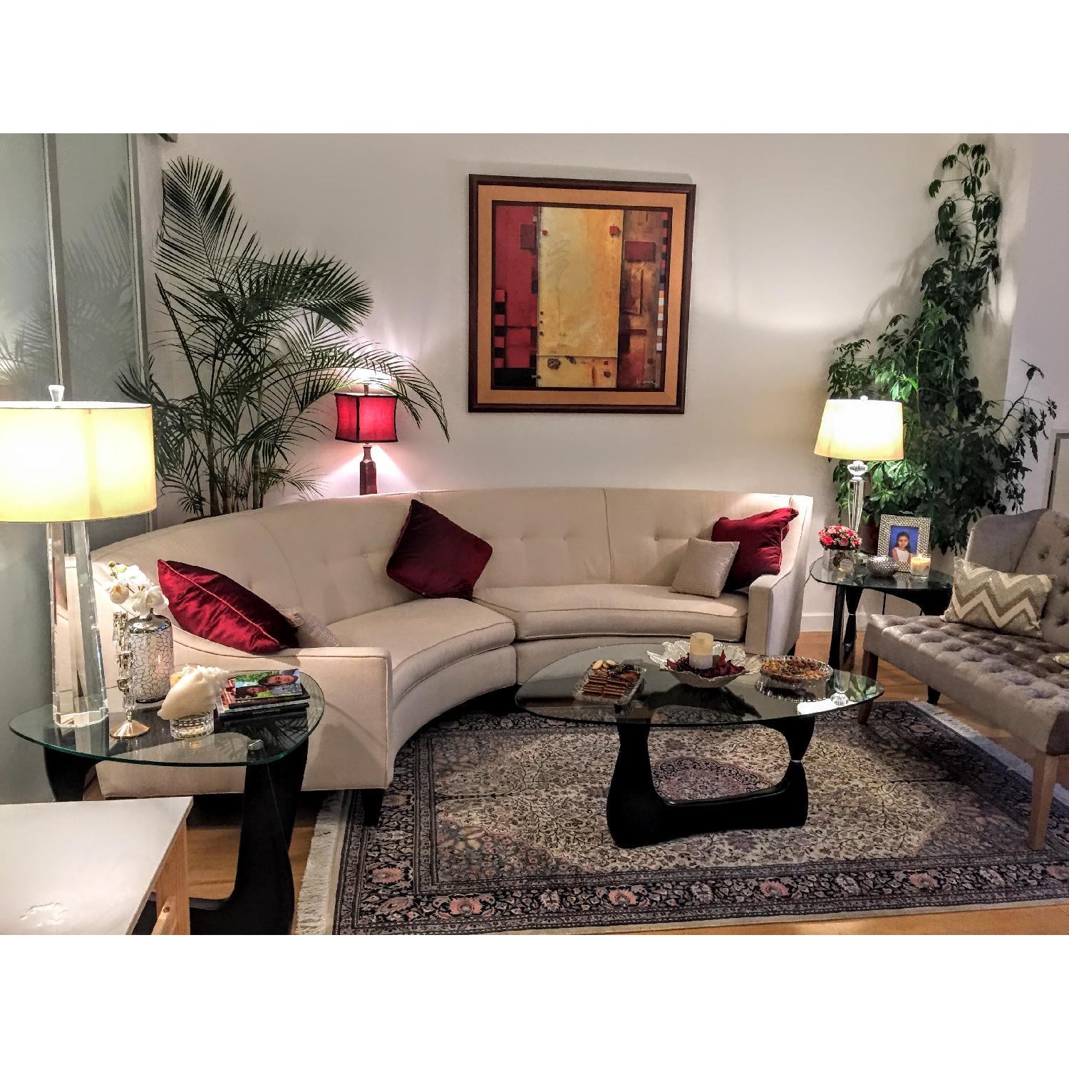 Storehouse Furniture Semi Circular Couch - image-1