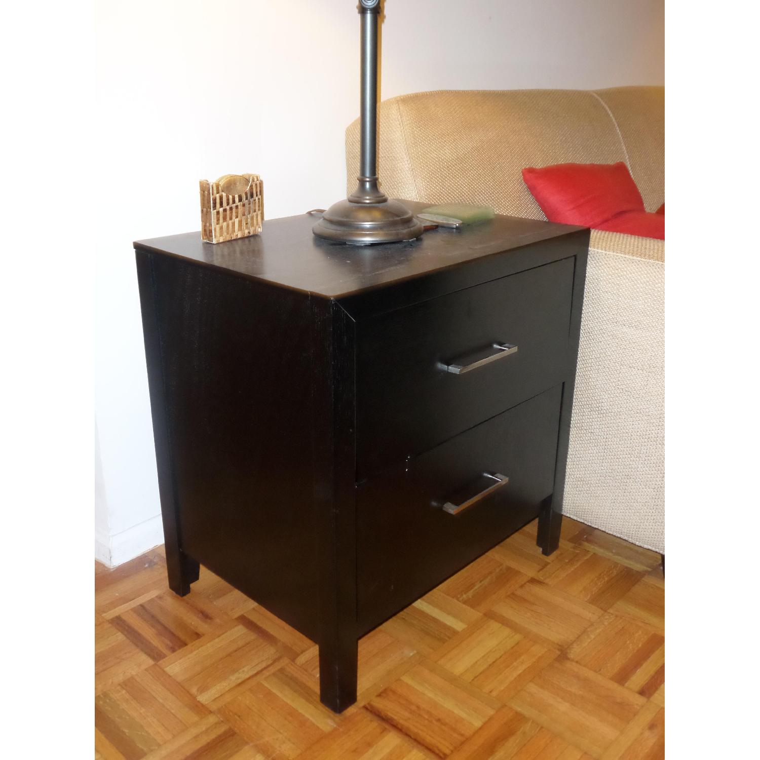 Wood Nightstand - image-4