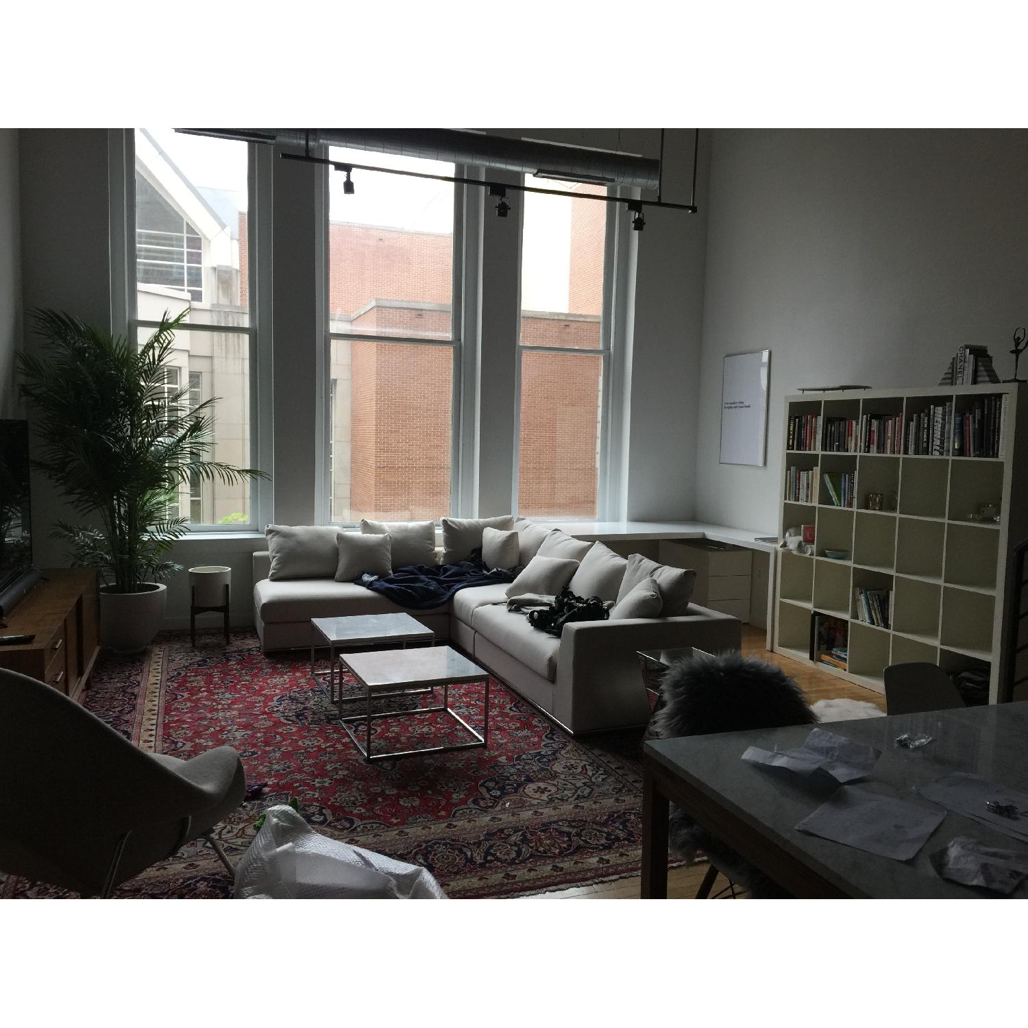 White Marble Coffee Table - image-2