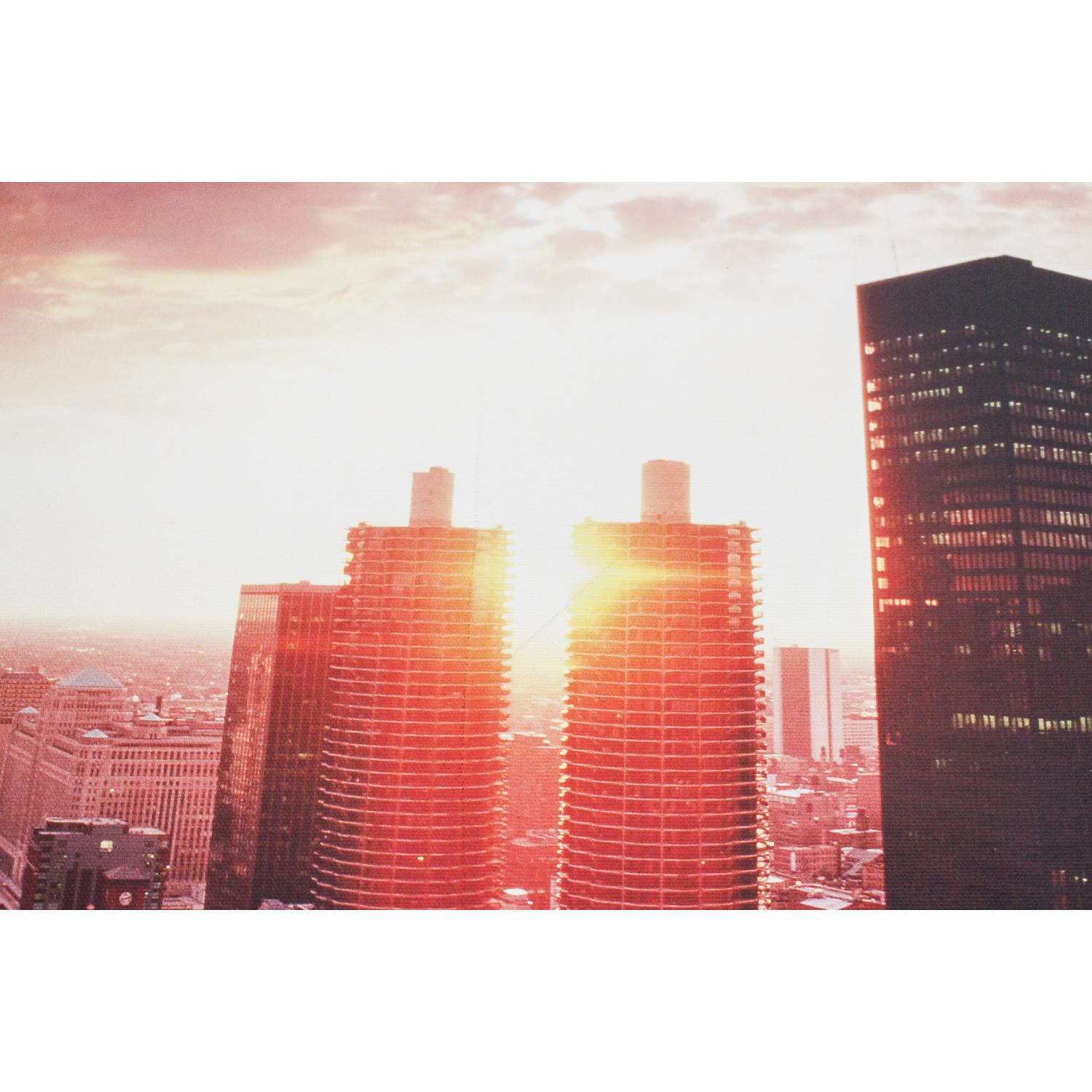 Chicago Skyline 3 Panel Canvas Art - image-10