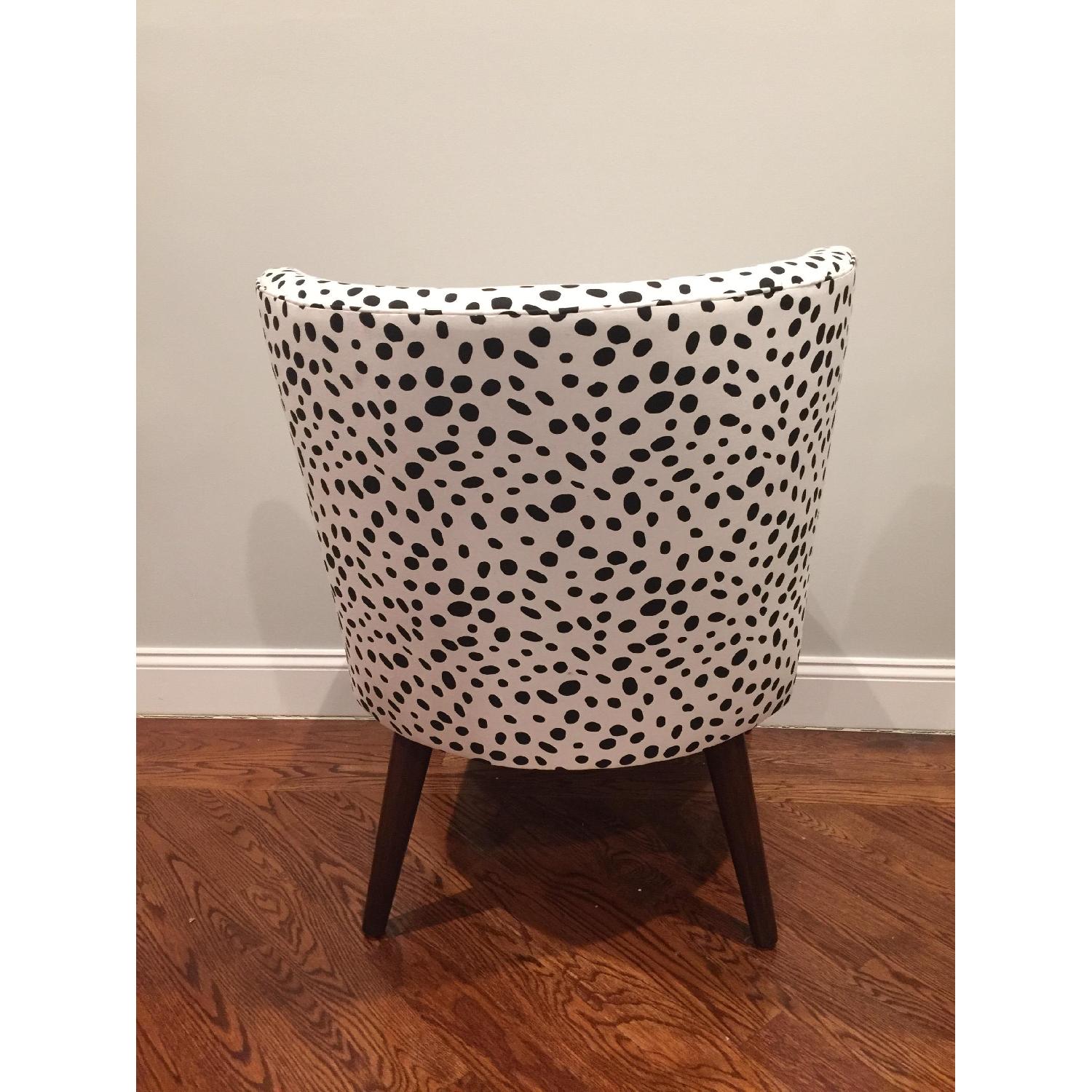 Skyline Furniture Togo Black & White Armless Chair - 2 Avail - image-1