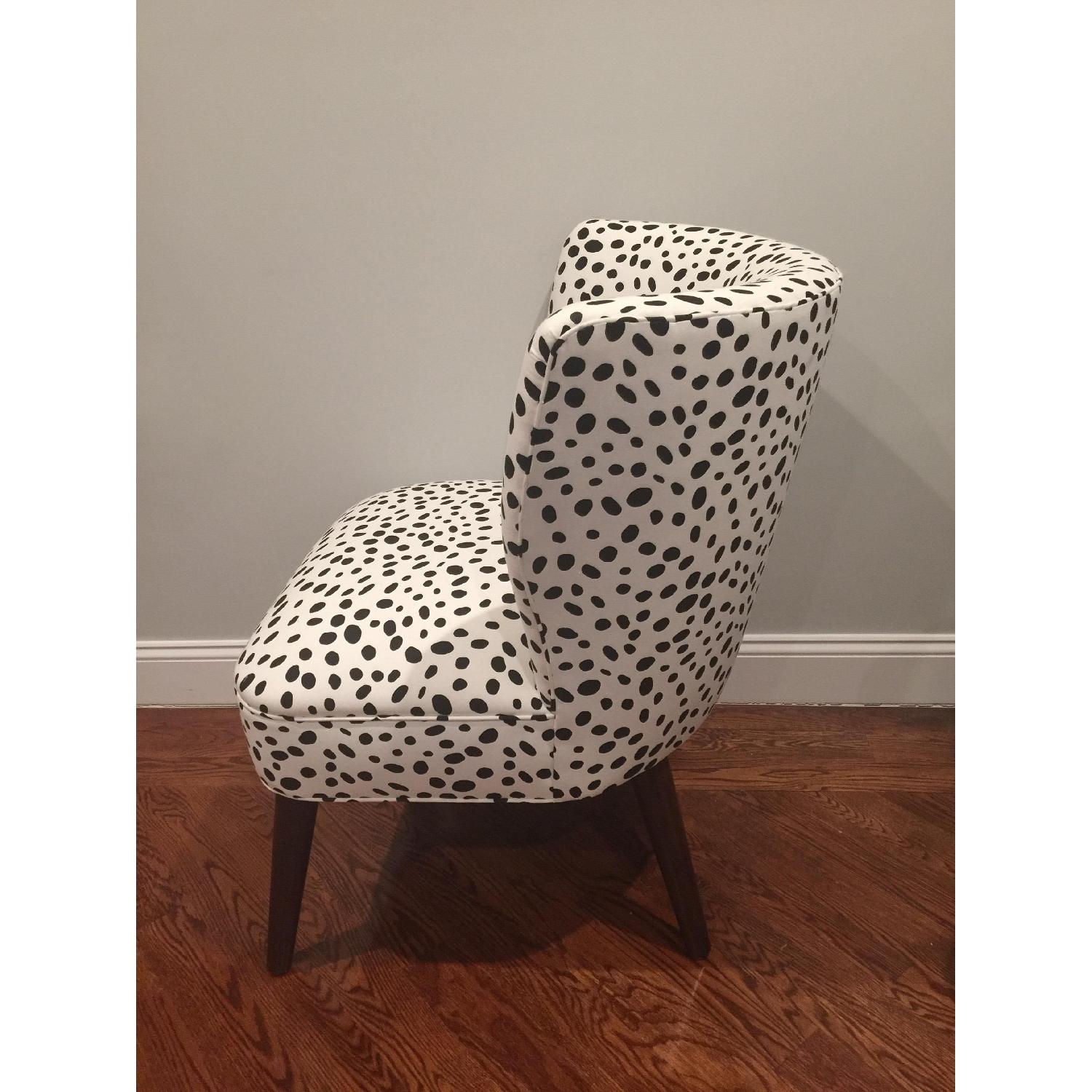 Skyline Furniture Togo Black & White Armless Chair - 2 Avail - image-4