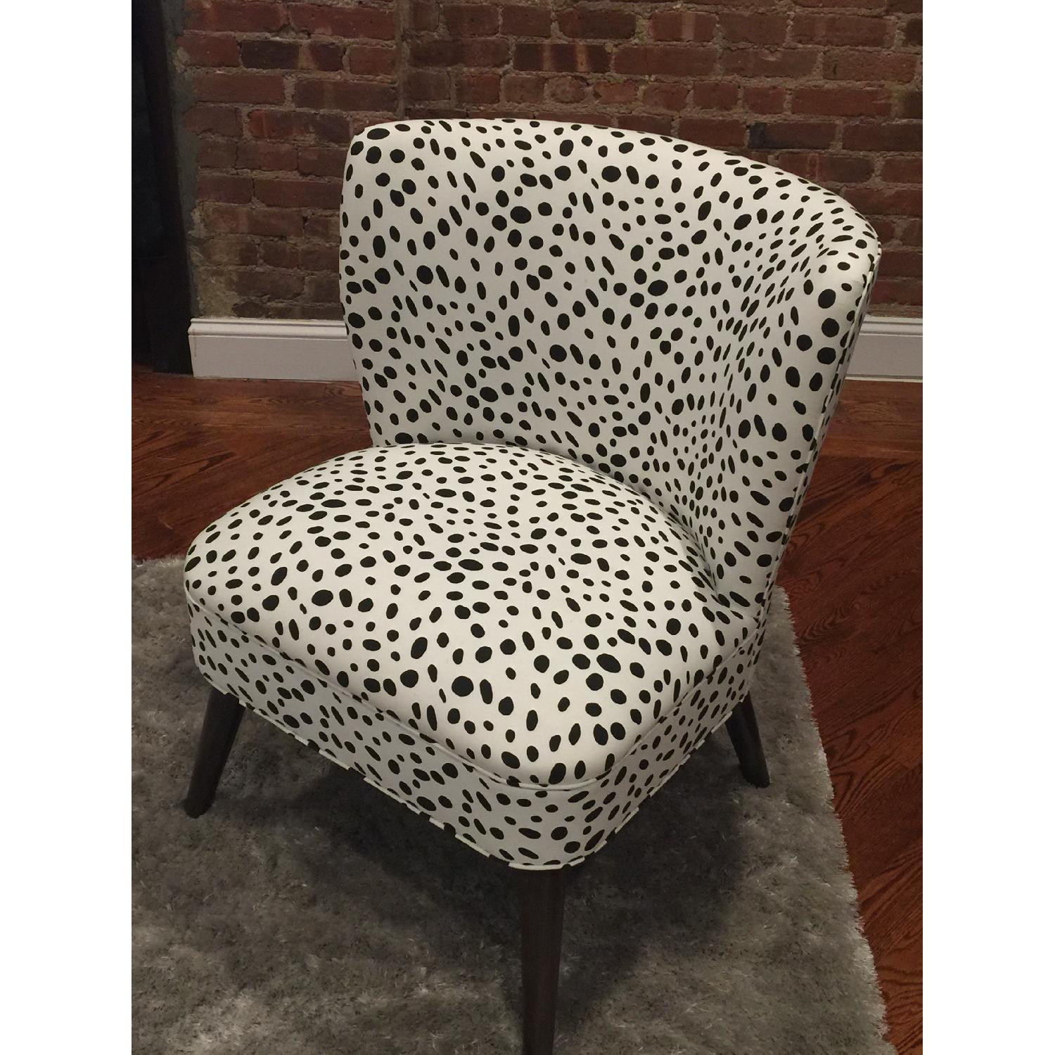 Skyline Furniture Togo Black & White Armless Chair - 2 Avail - image-5