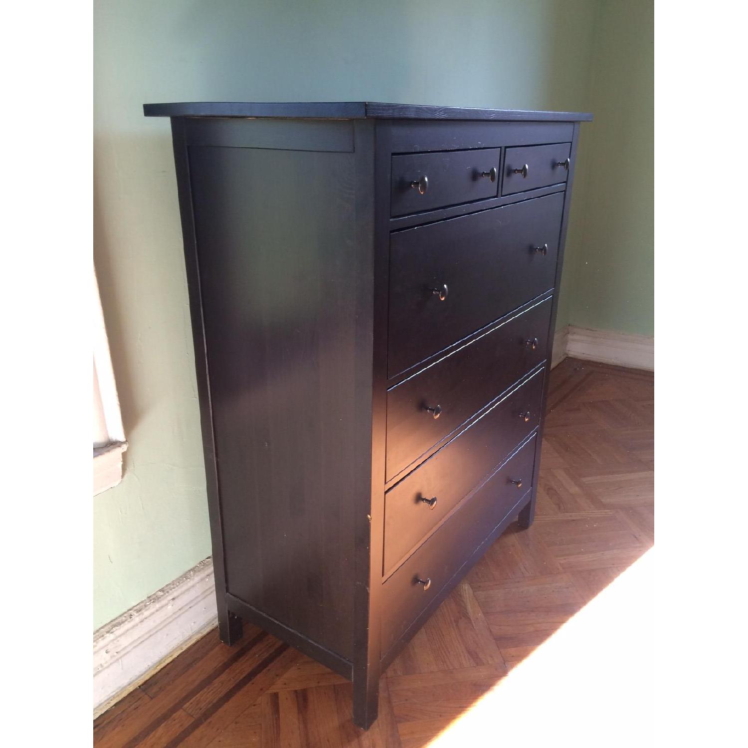 Ikea Hemnes 6- Drawer Dresser in Black - image-3