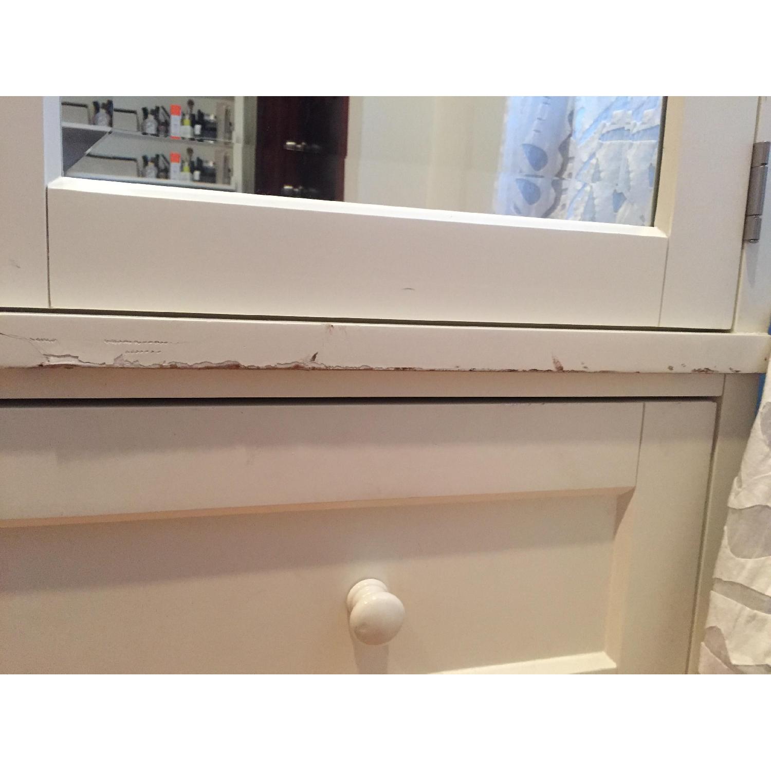 Pottery Barn Cynthia Chiffonier Armoire in White - image-2