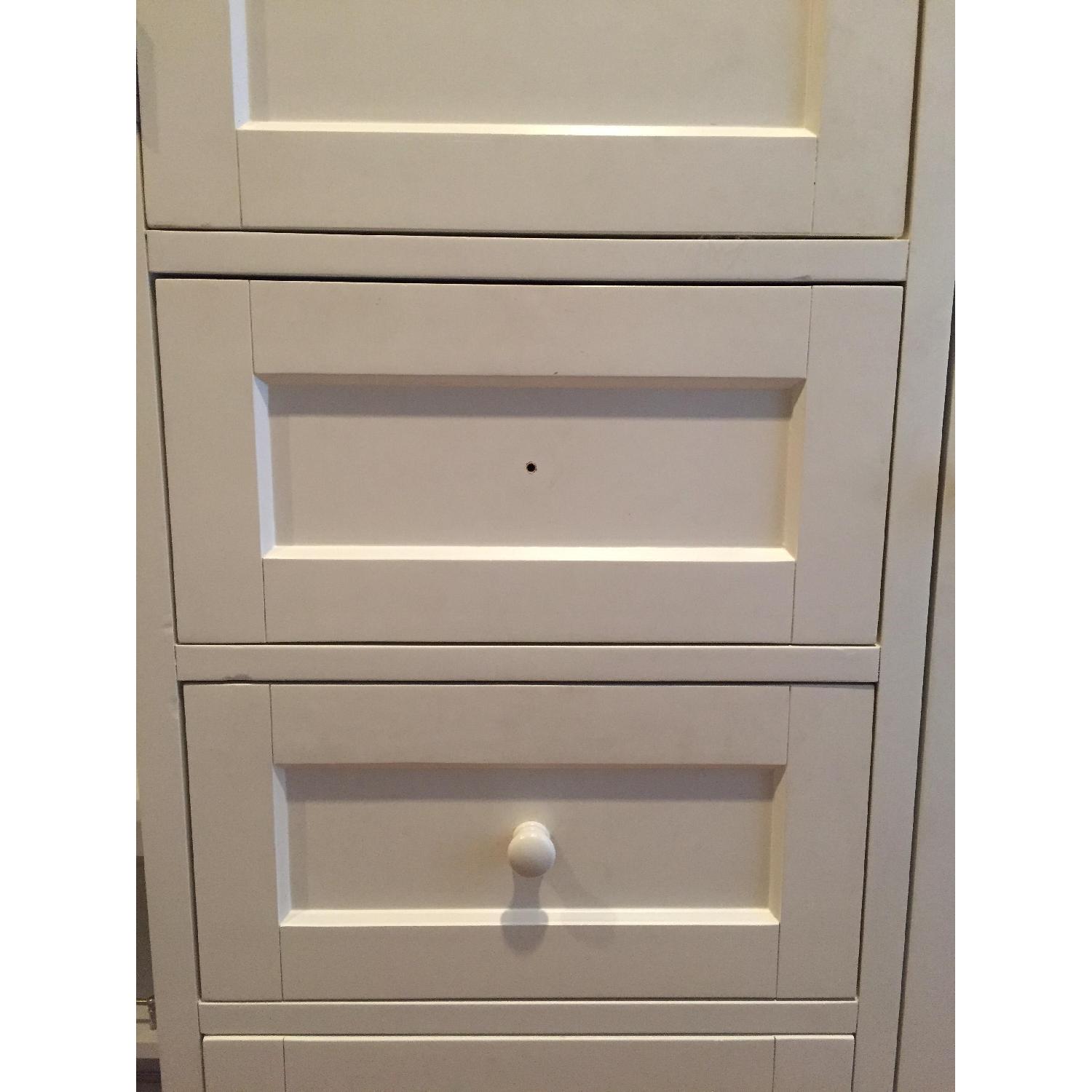 Pottery Barn Cynthia Chiffonier Armoire in White - image-6