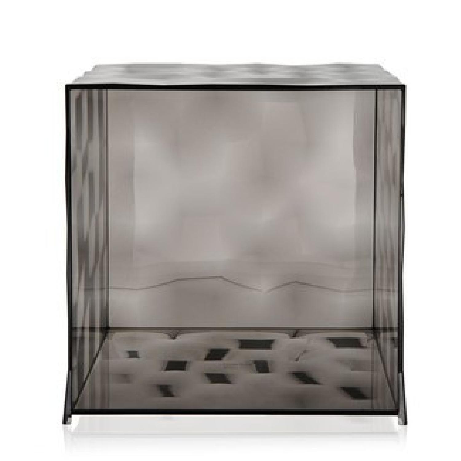 Kartell Optic Cubes in Transparent Smoke Color - Set of 6 - image-4