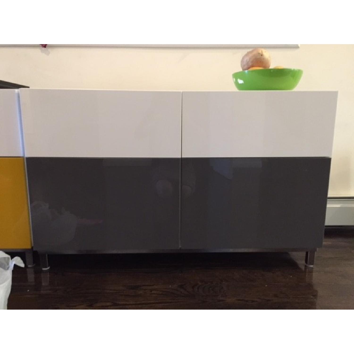 Ikea High Gloss Sideboards - 2 Available - image-1