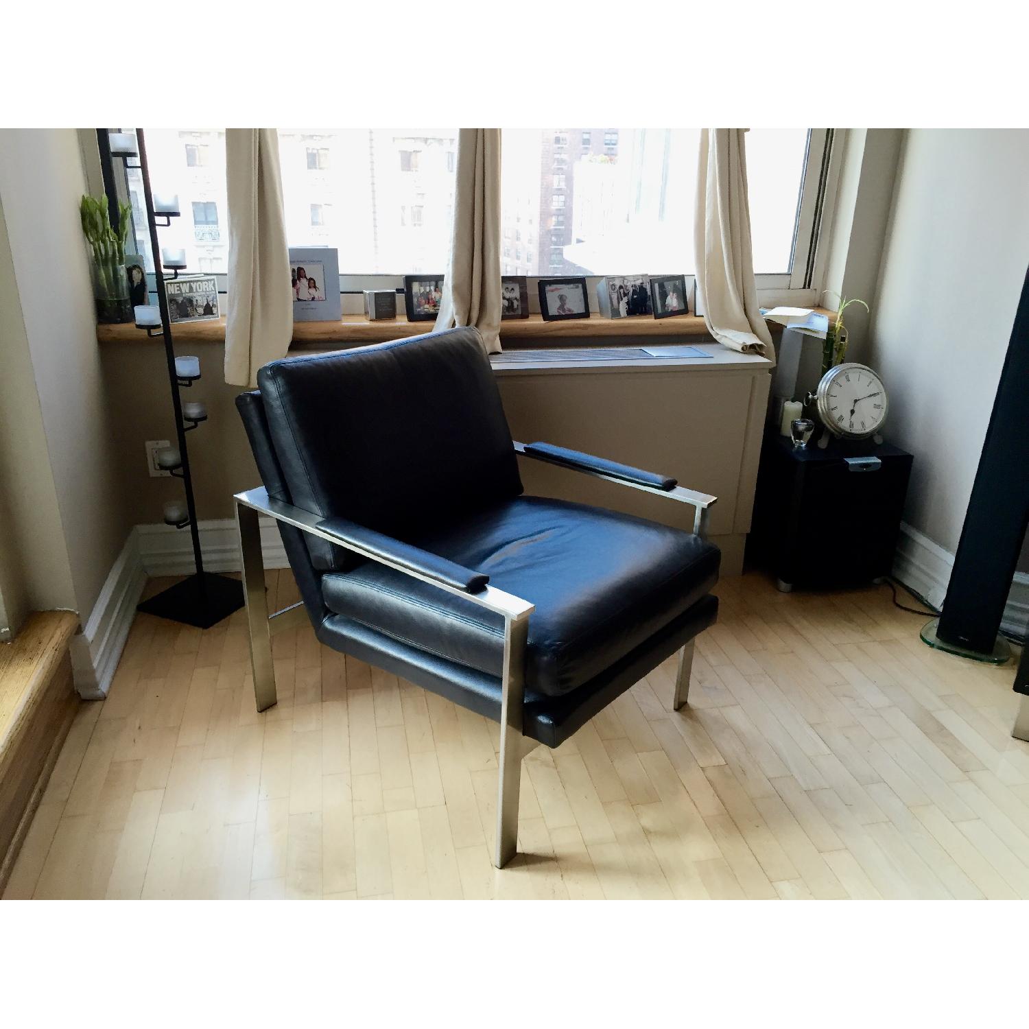 Ethan Allen Jericho Leather Chair - image-2