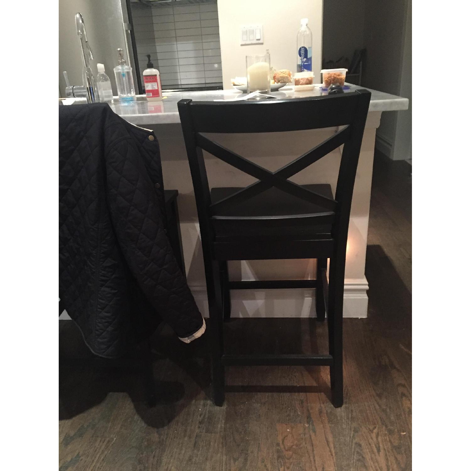 Target Black Counter Stools - Set of 3 - image-2
