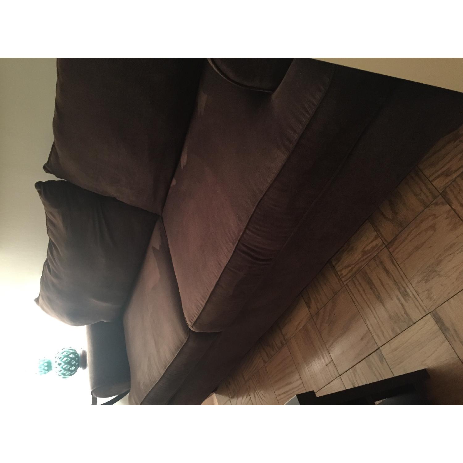 Raymour & Flanigan Vegas Microfiber Sofa - image-2