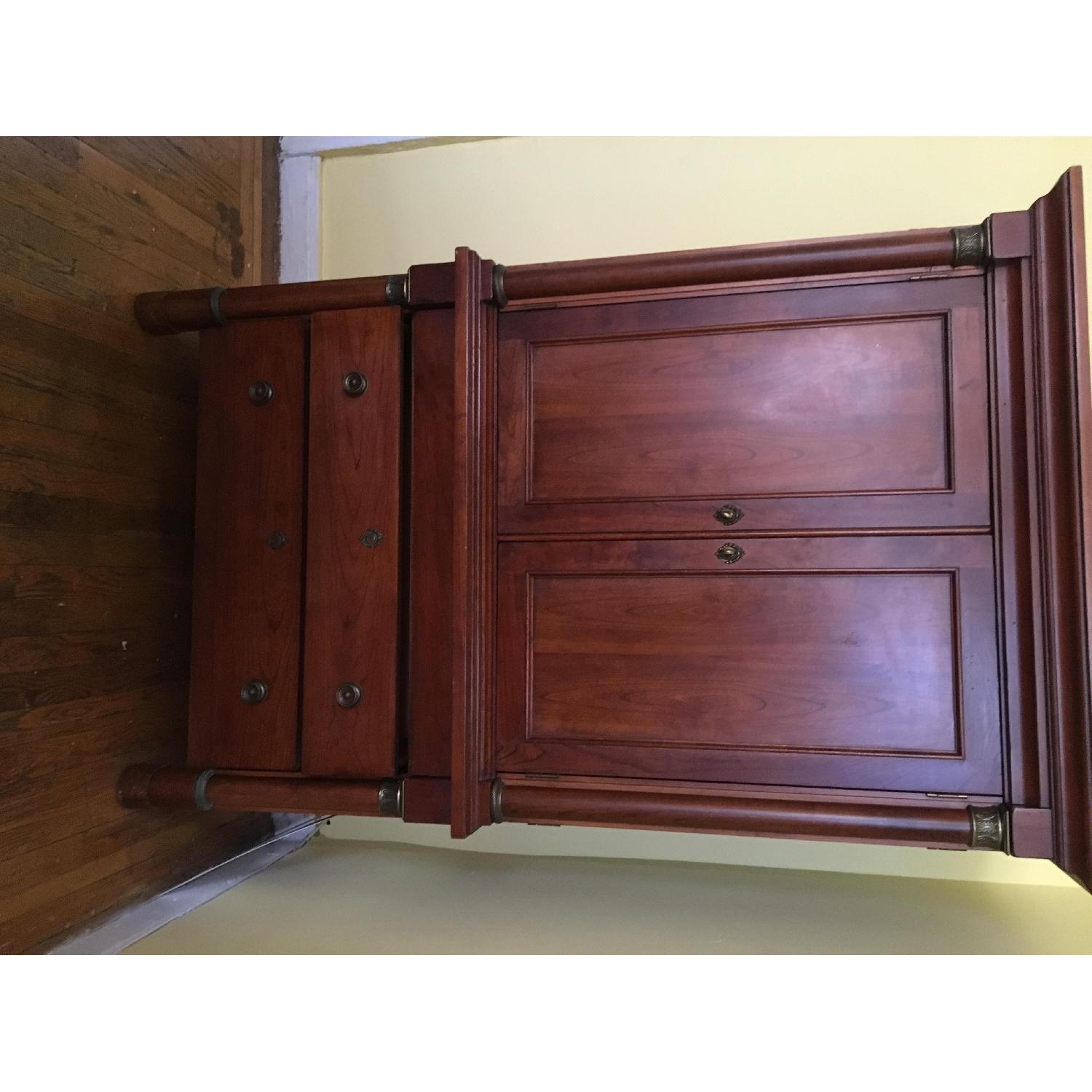 Lexington Cherry Wood Storage Unit - image-1