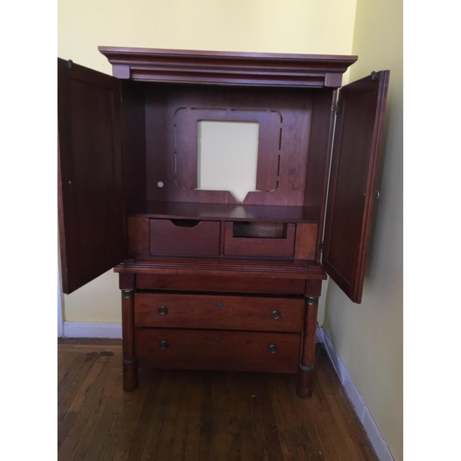 Lexington Cherry Wood Storage Unit - image-2