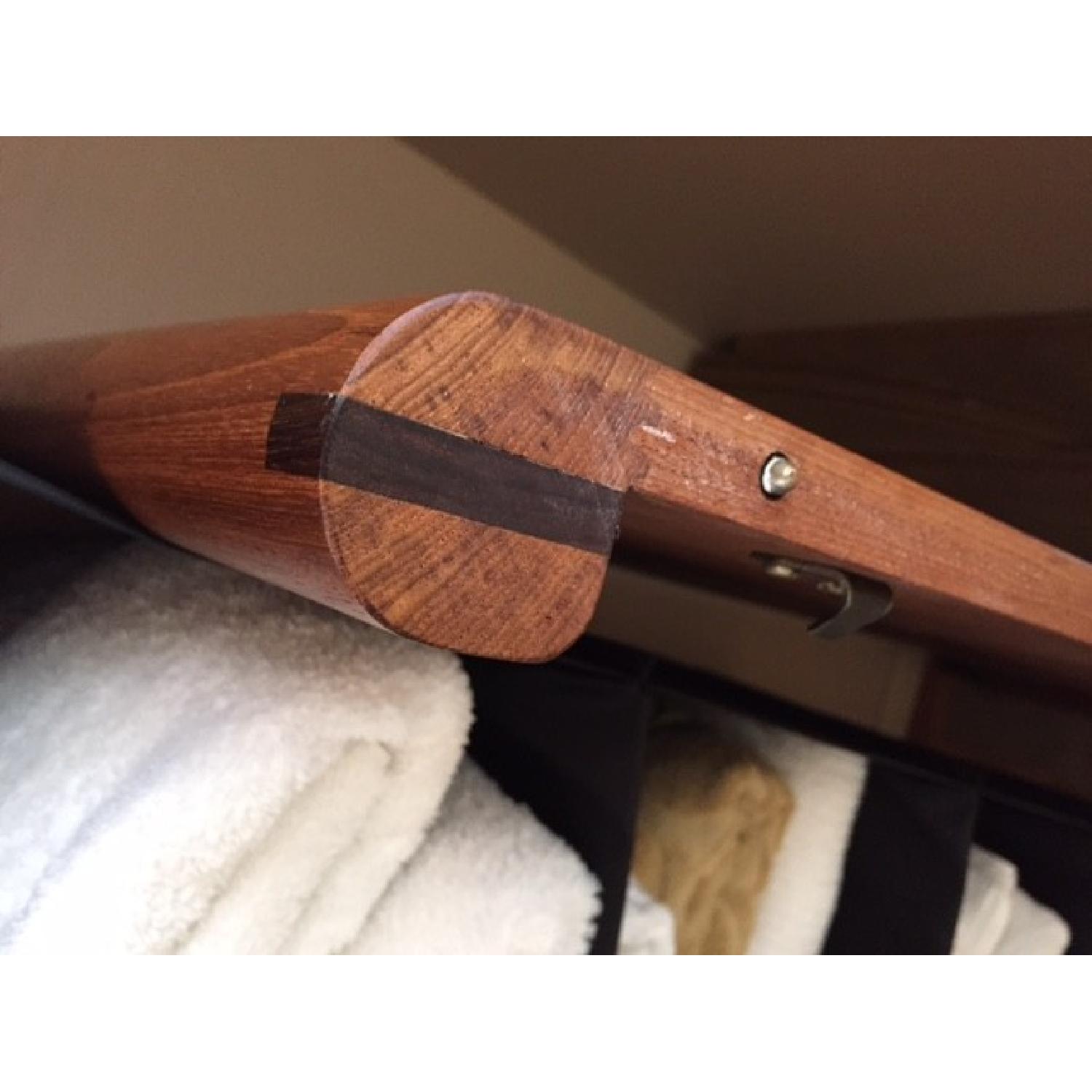 Mid-Century Modern Solid Wood Round Dining Table - image-5