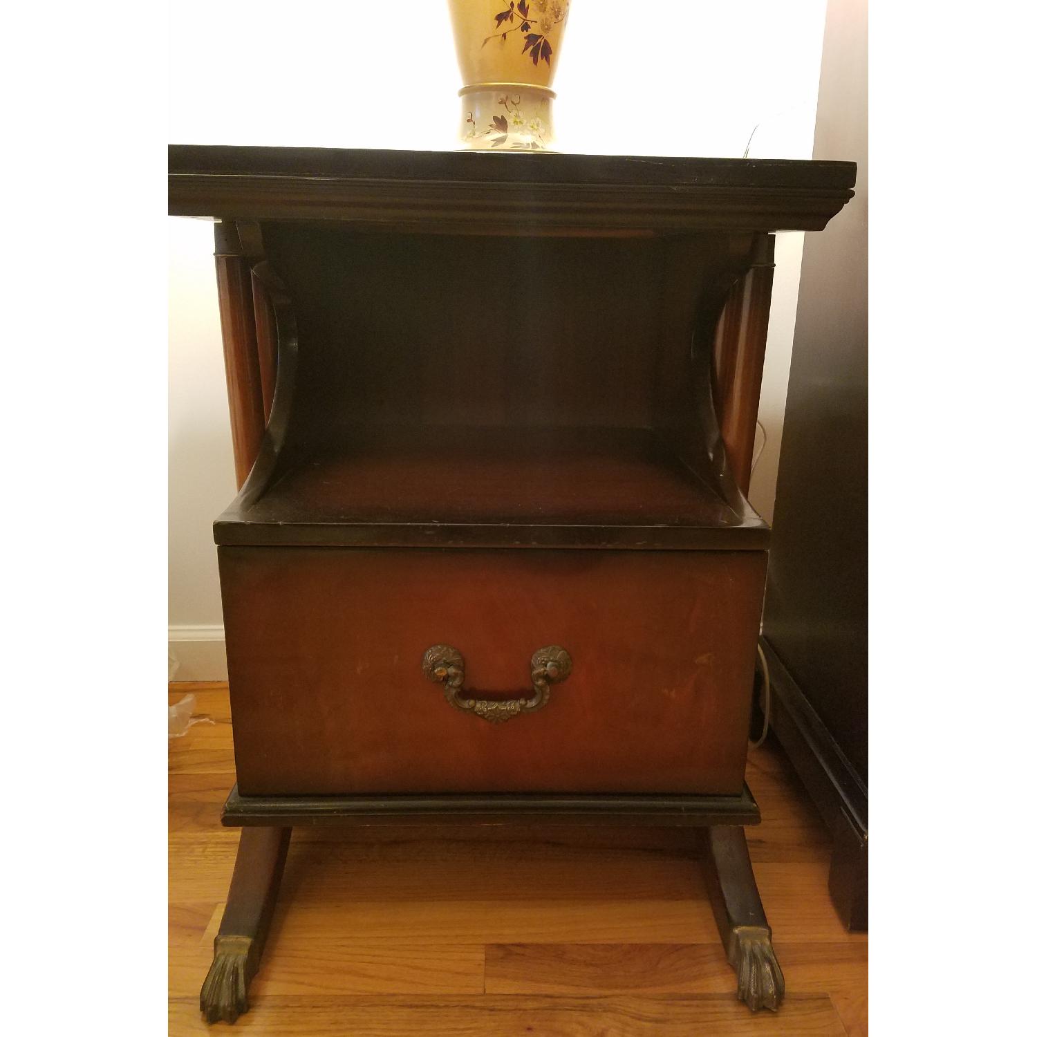 Antique Night Table - 2 Available - image-1