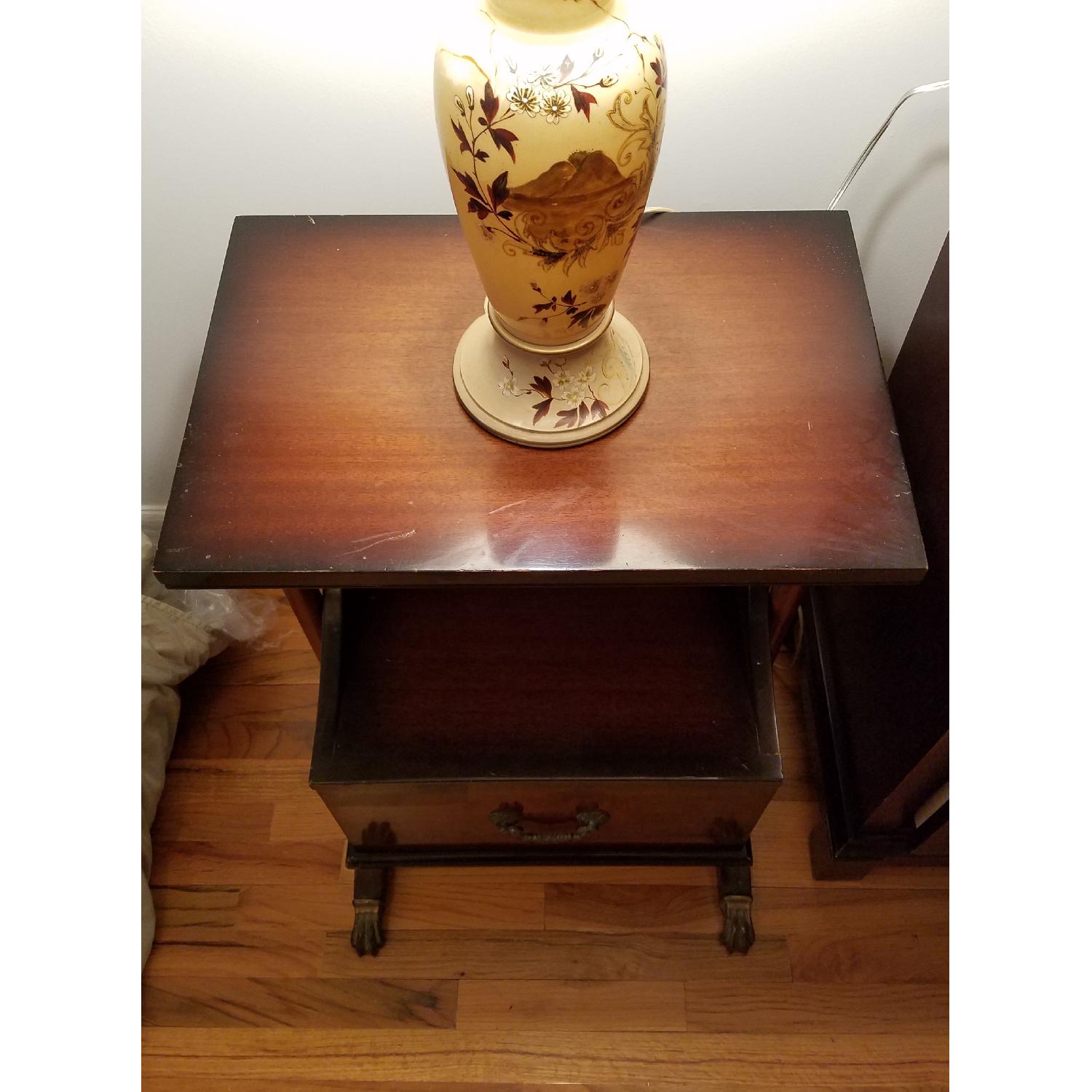 Antique Night Table - 2 Available - image-2