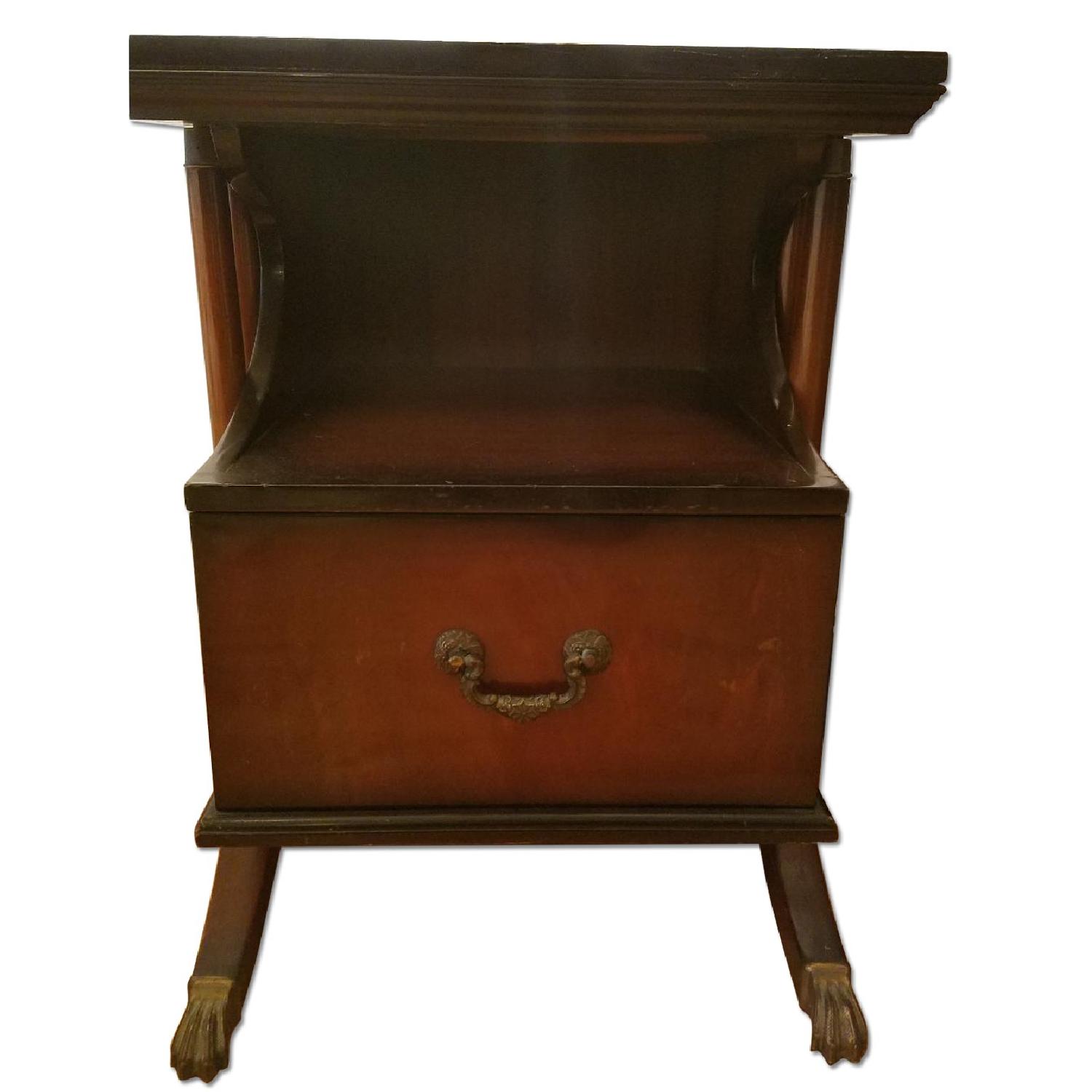 Antique Night Table - 2 Available - image-0