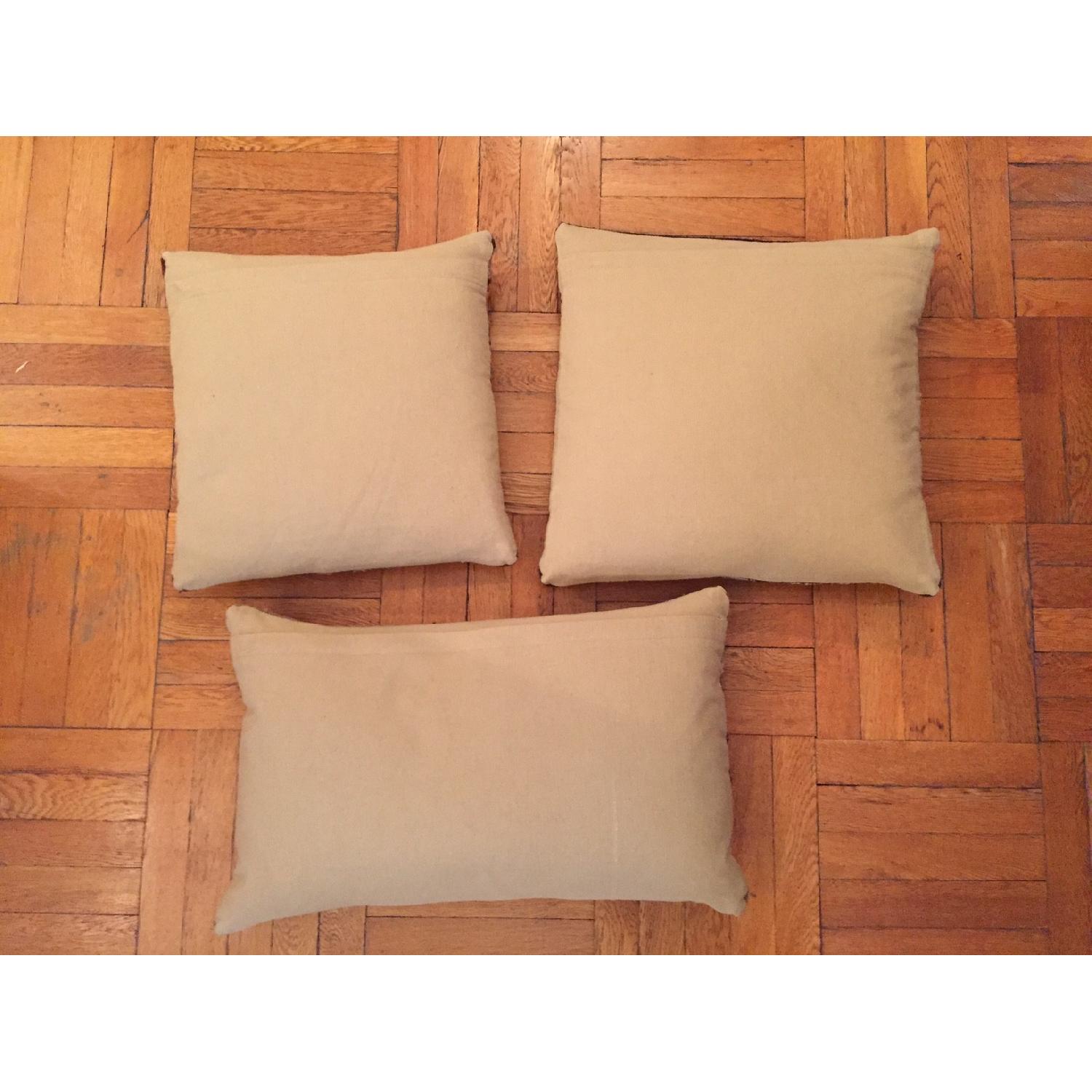 Pottery Barn Dabney Kilim Pillows - Set of 3 - image-2