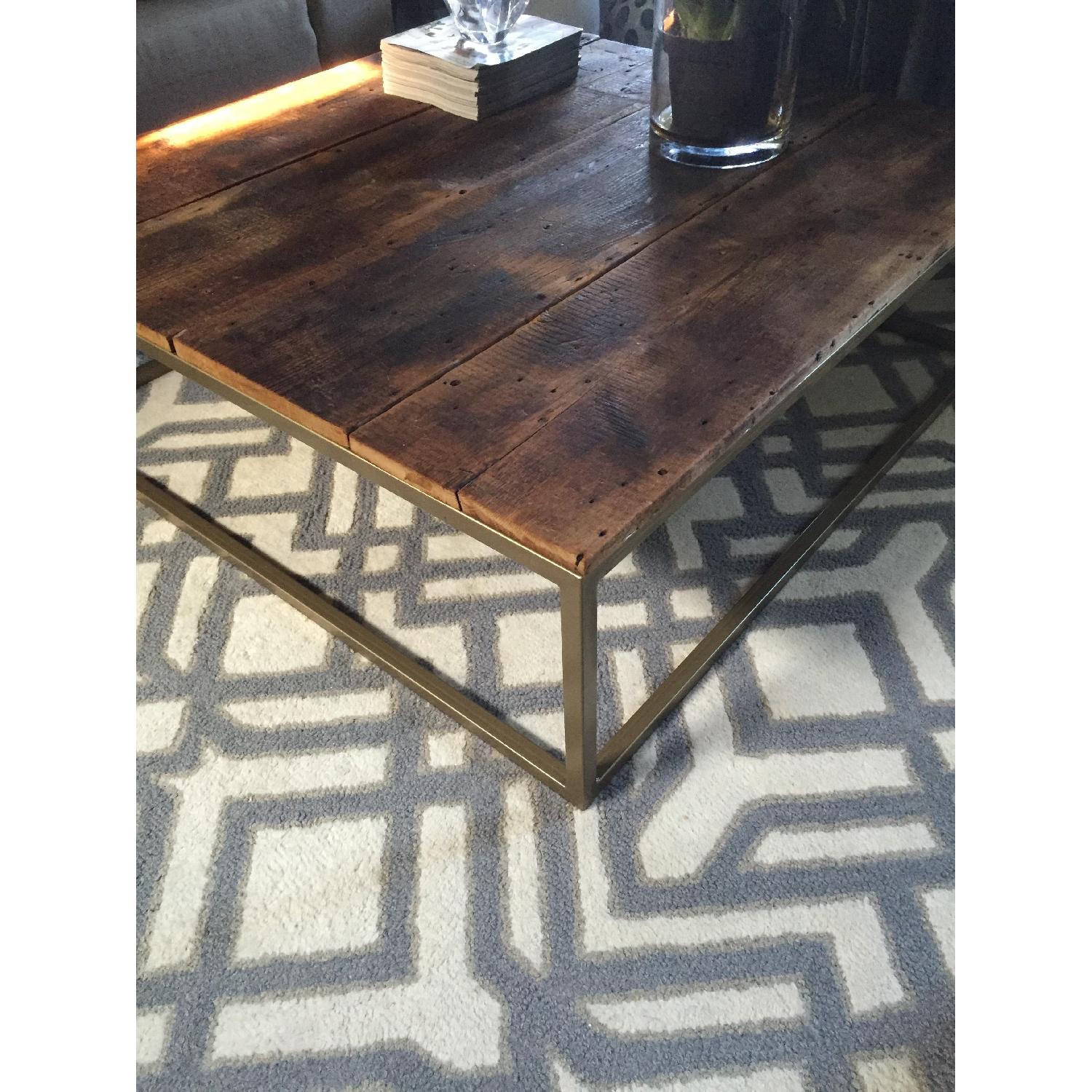 Custom Reclaimed Barnwood Coffee Table - image-4