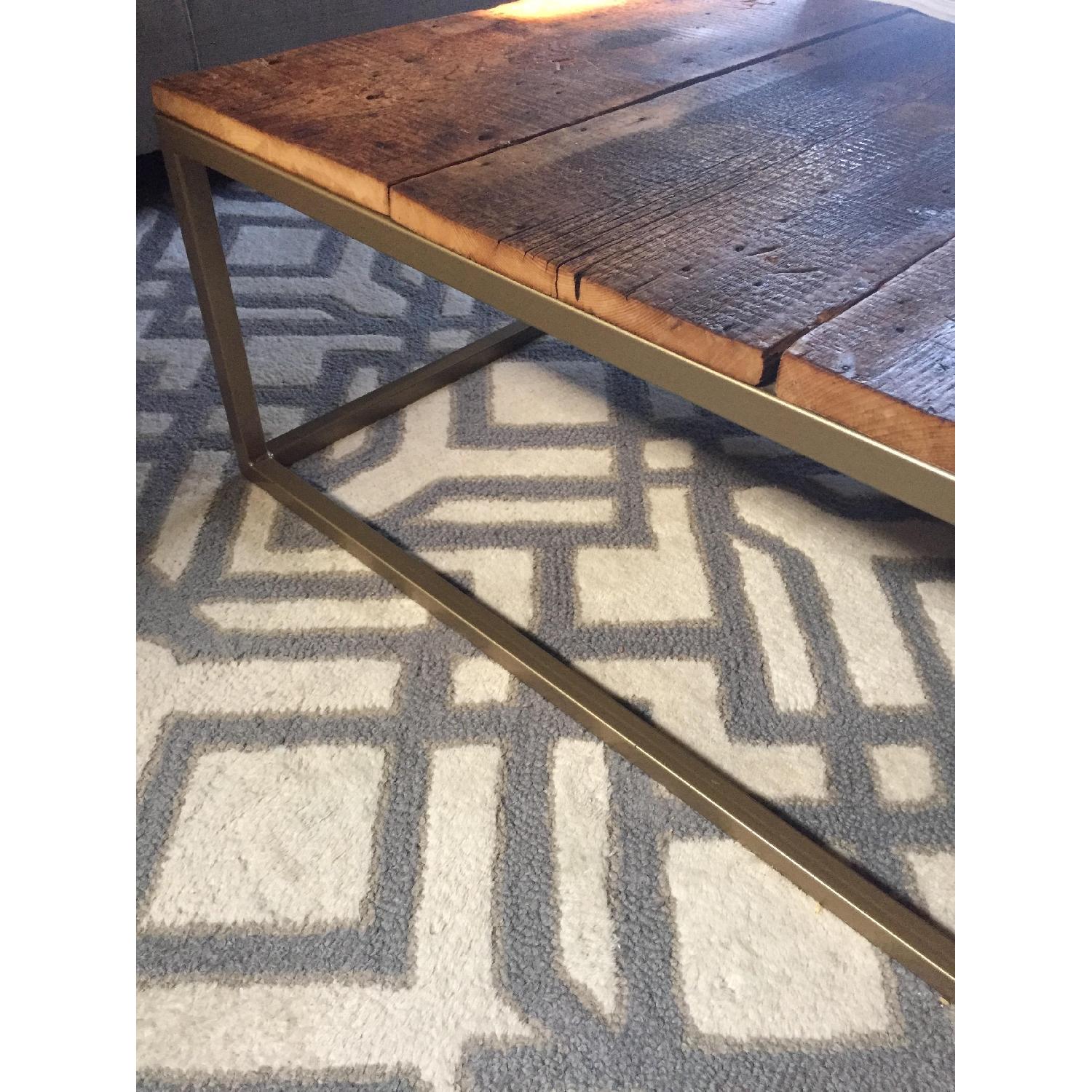 Custom Reclaimed Barnwood Coffee Table - image-6